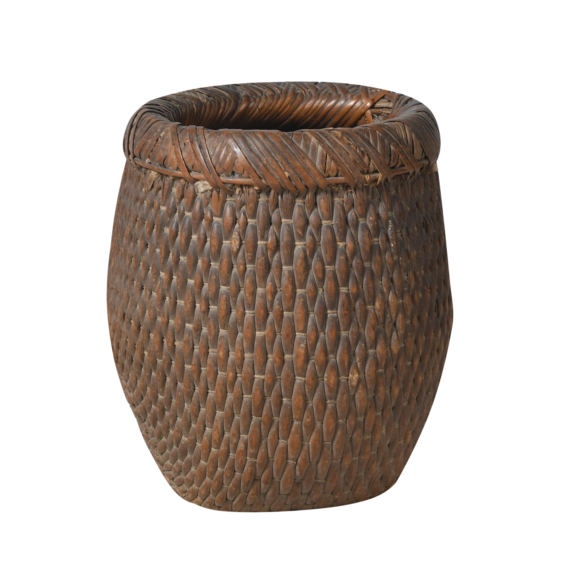 Guji - Ancien panier de pêcheur (petite taille) n°2