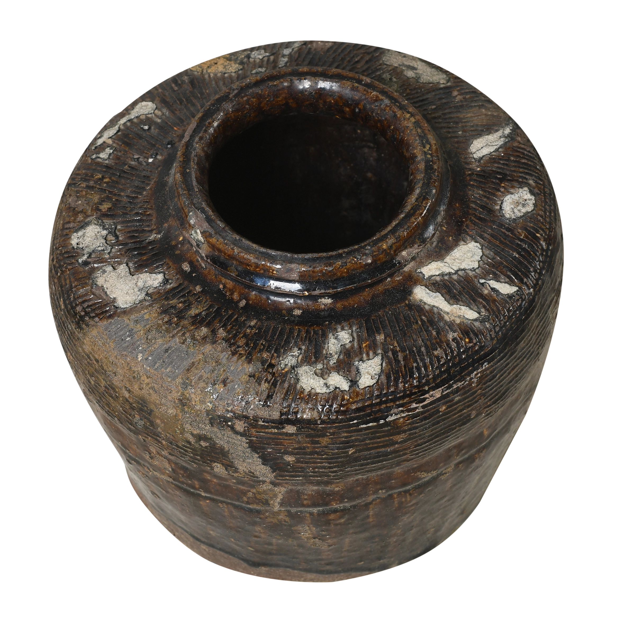 Yishui - Ancien pot chinois émaillé n°20 - vue 2