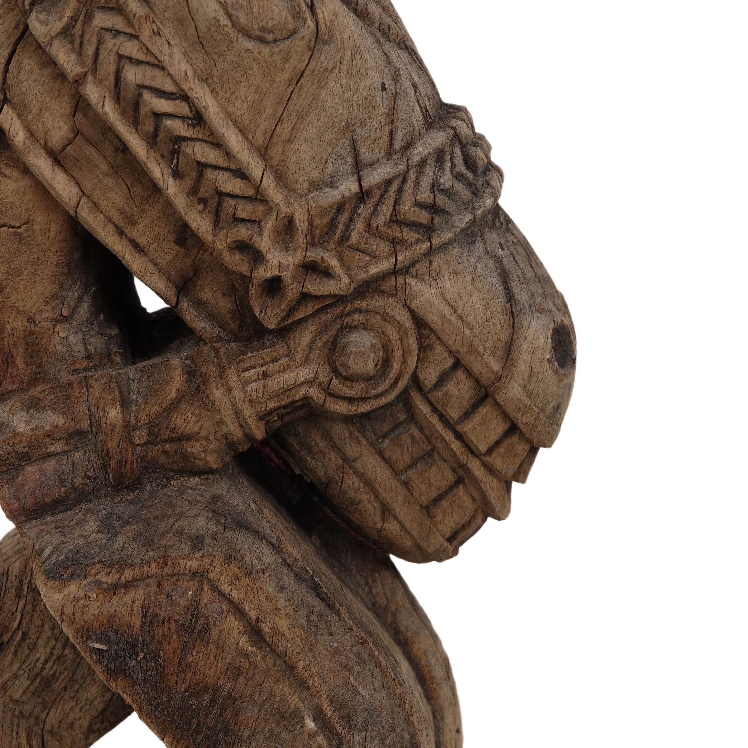 Ashva - Protomé de cheval en bois n°33