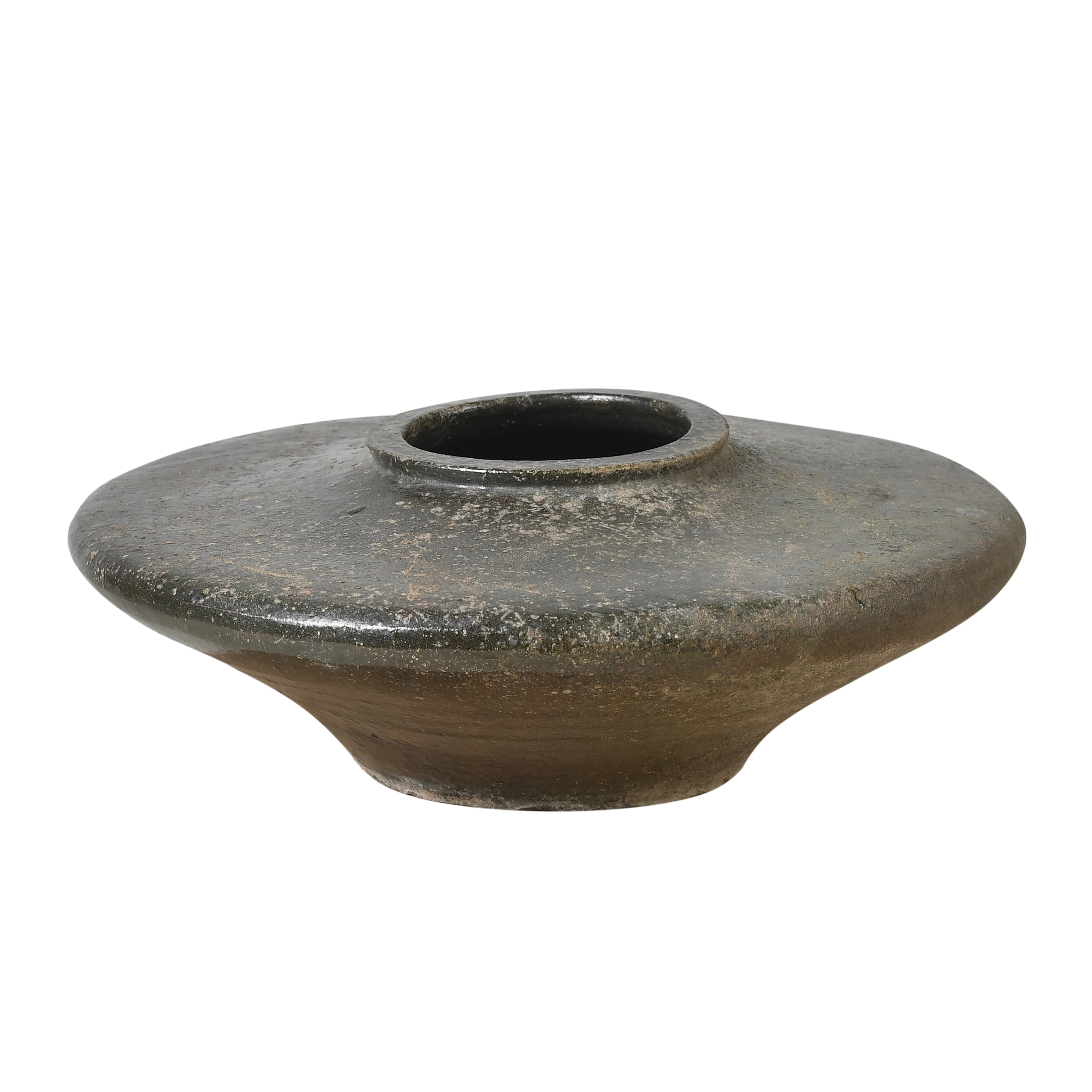 Huai - Jarre plate chinoise en grès n°6