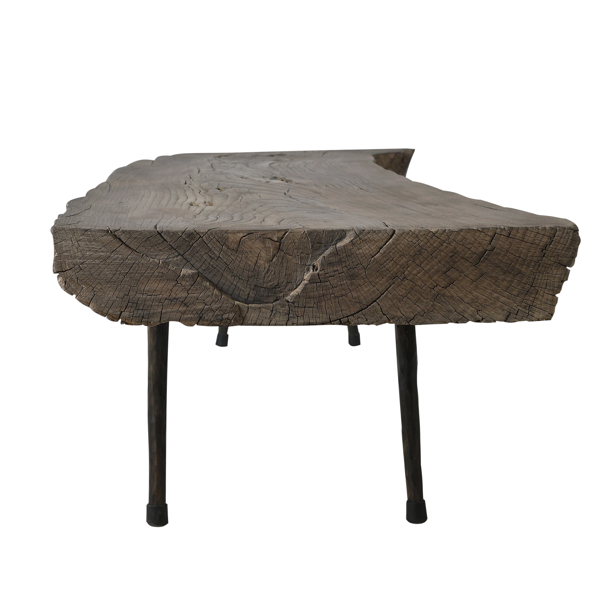 Jianzhi - Table basse en orme ancien n°6 - vue 3