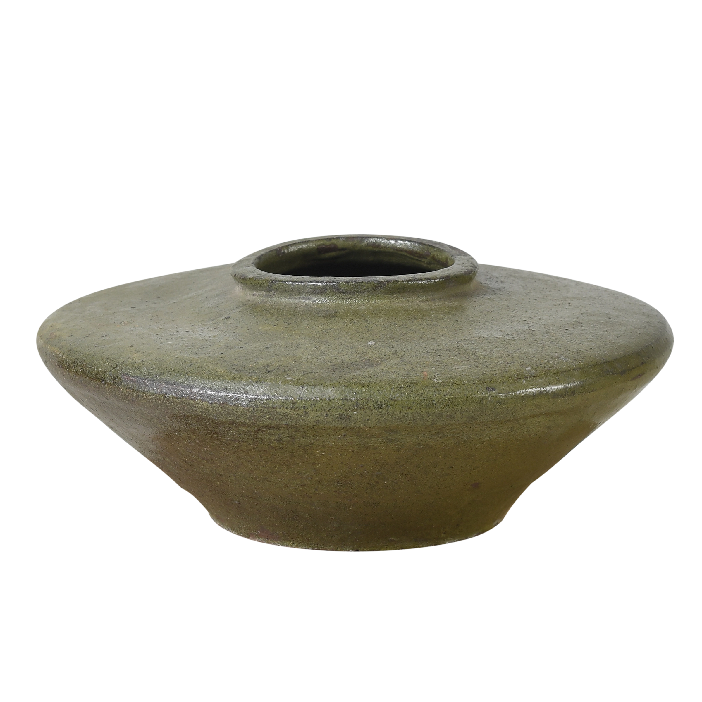 Huai - Jarre plate chinoise en grès n°7