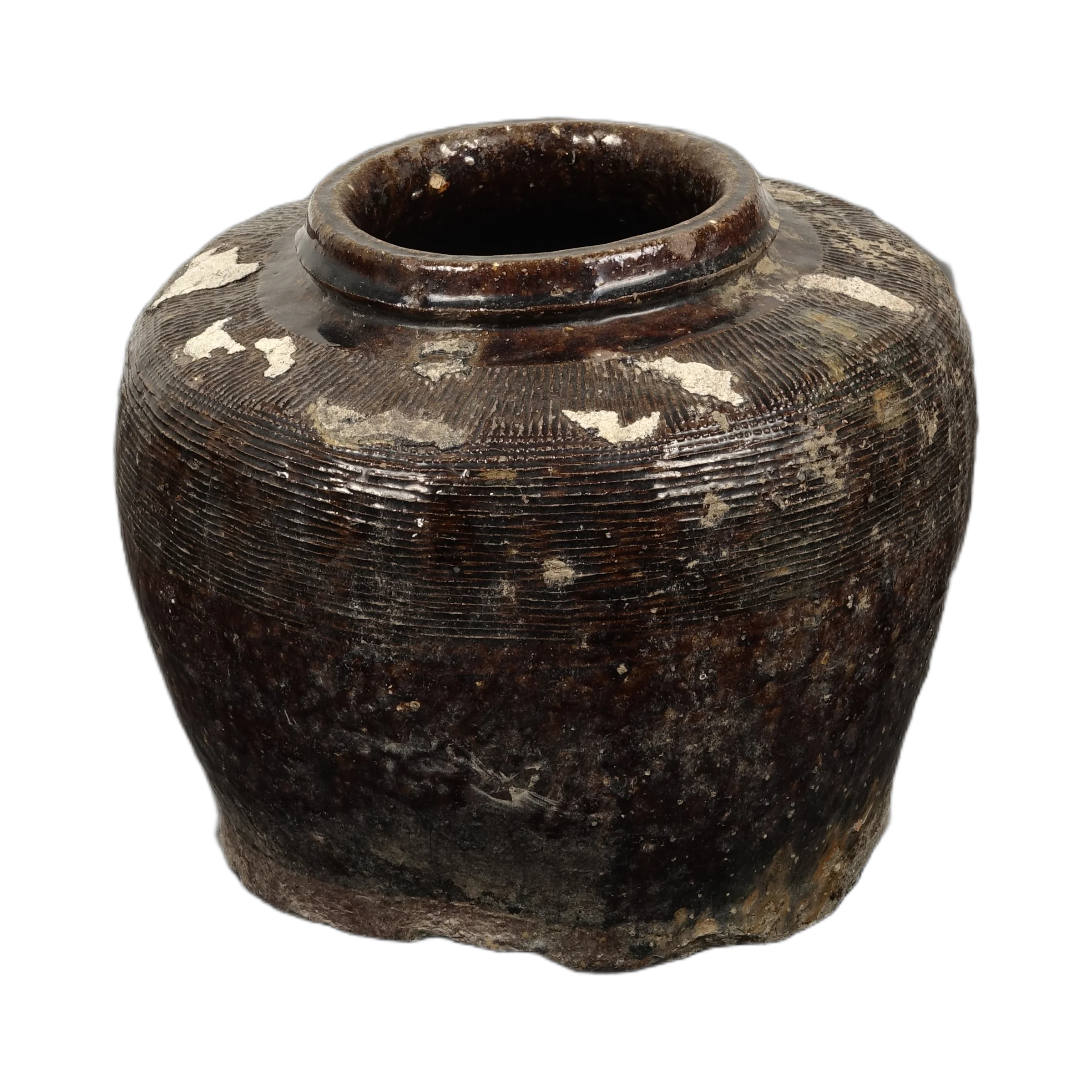 Yishui - Ancien pot chinois émaillé n°2