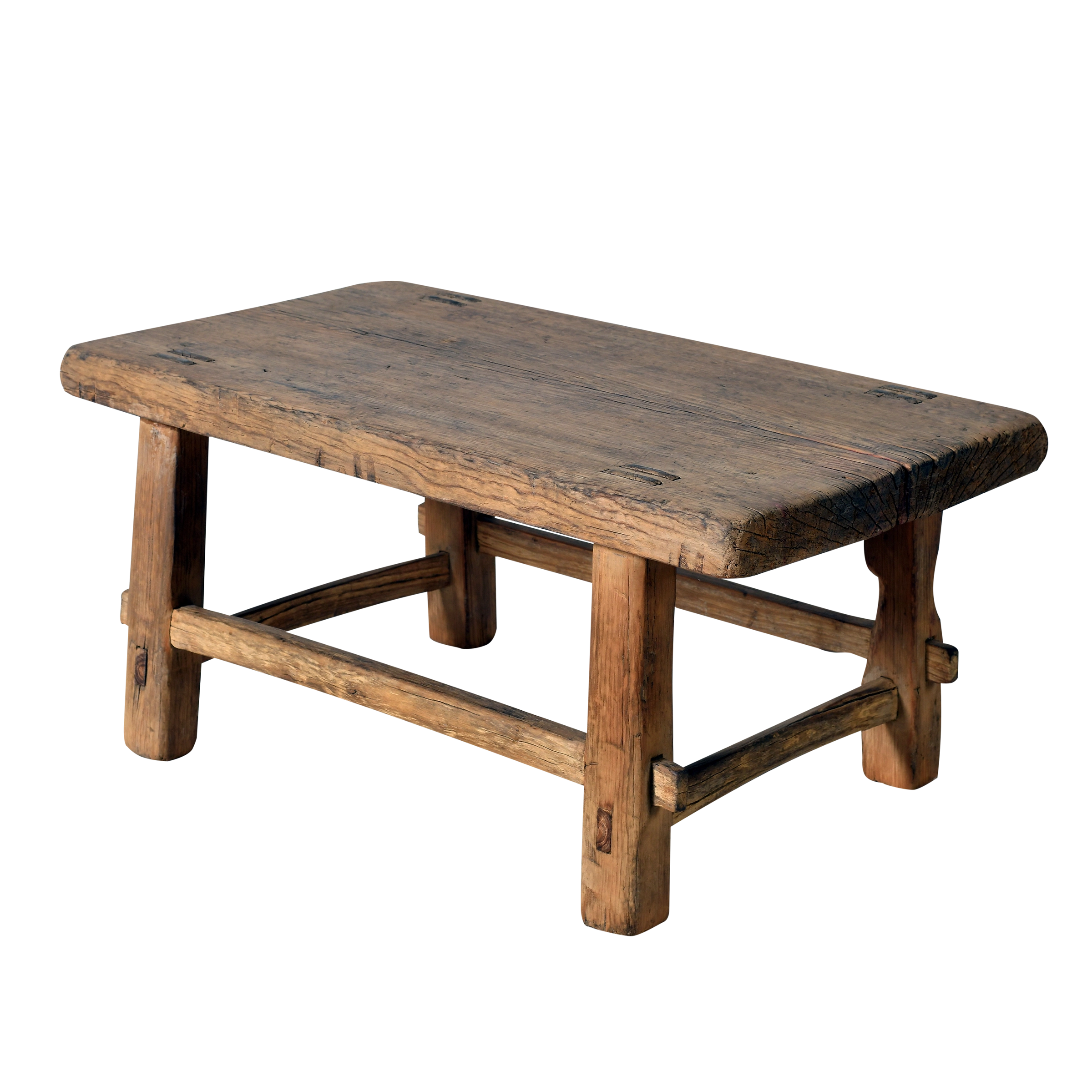 Fuzhou - Petite table basse chinoise ancienne en orme n°1 - vue 2