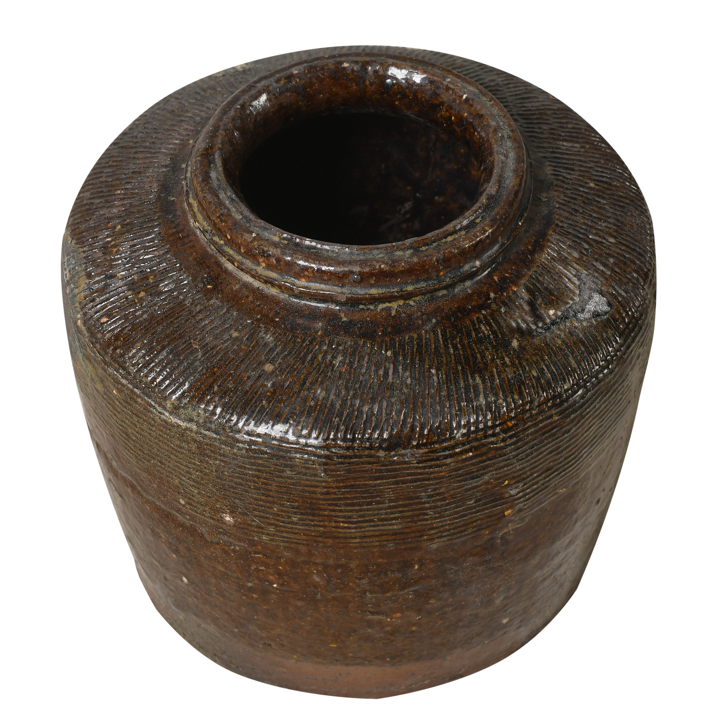 Yishui - Ancien pot chinois émaillé n°32 - vue 2