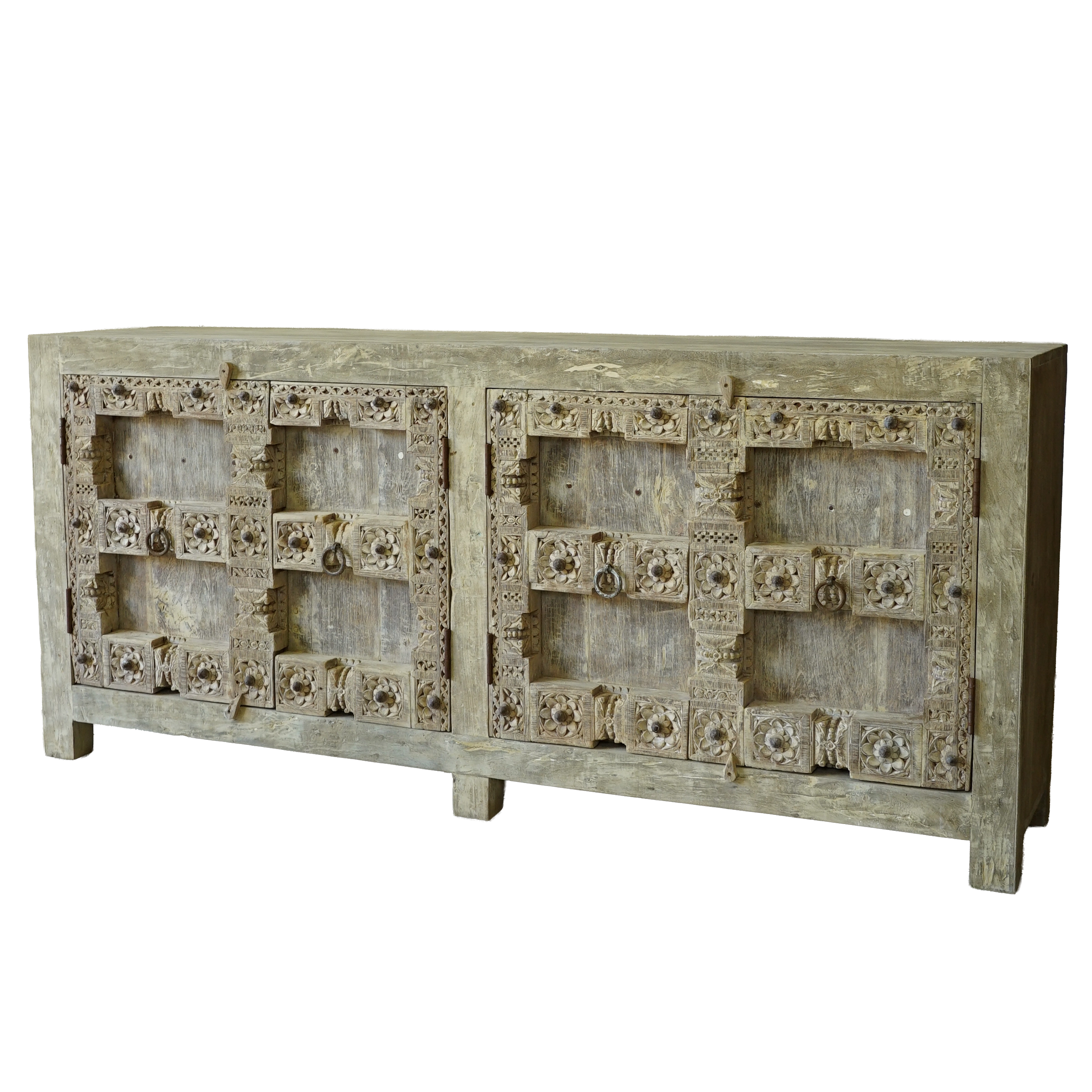 Ashta - Buffet indien sculpté n°5