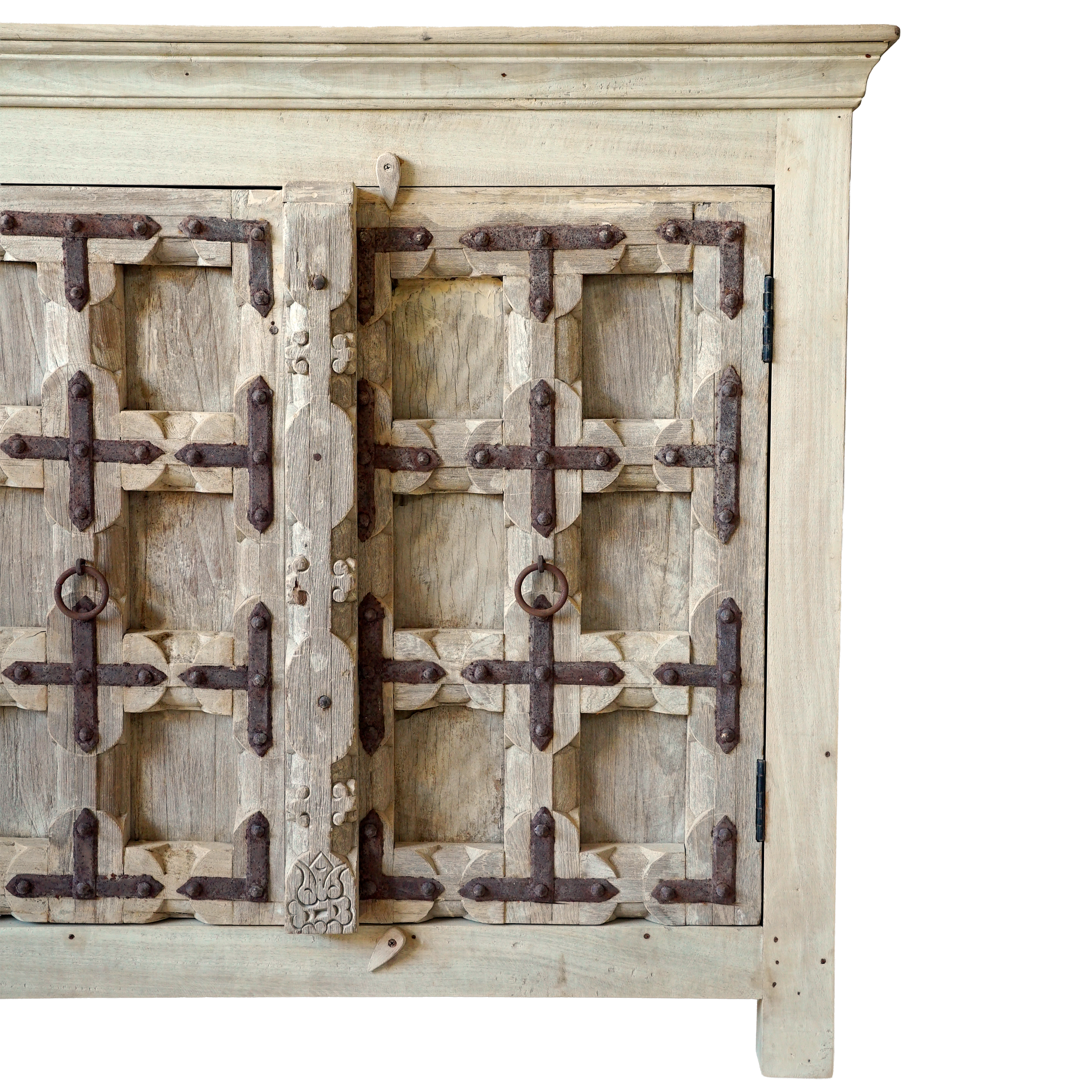 Ashta - Buffet indien sculpté n°4