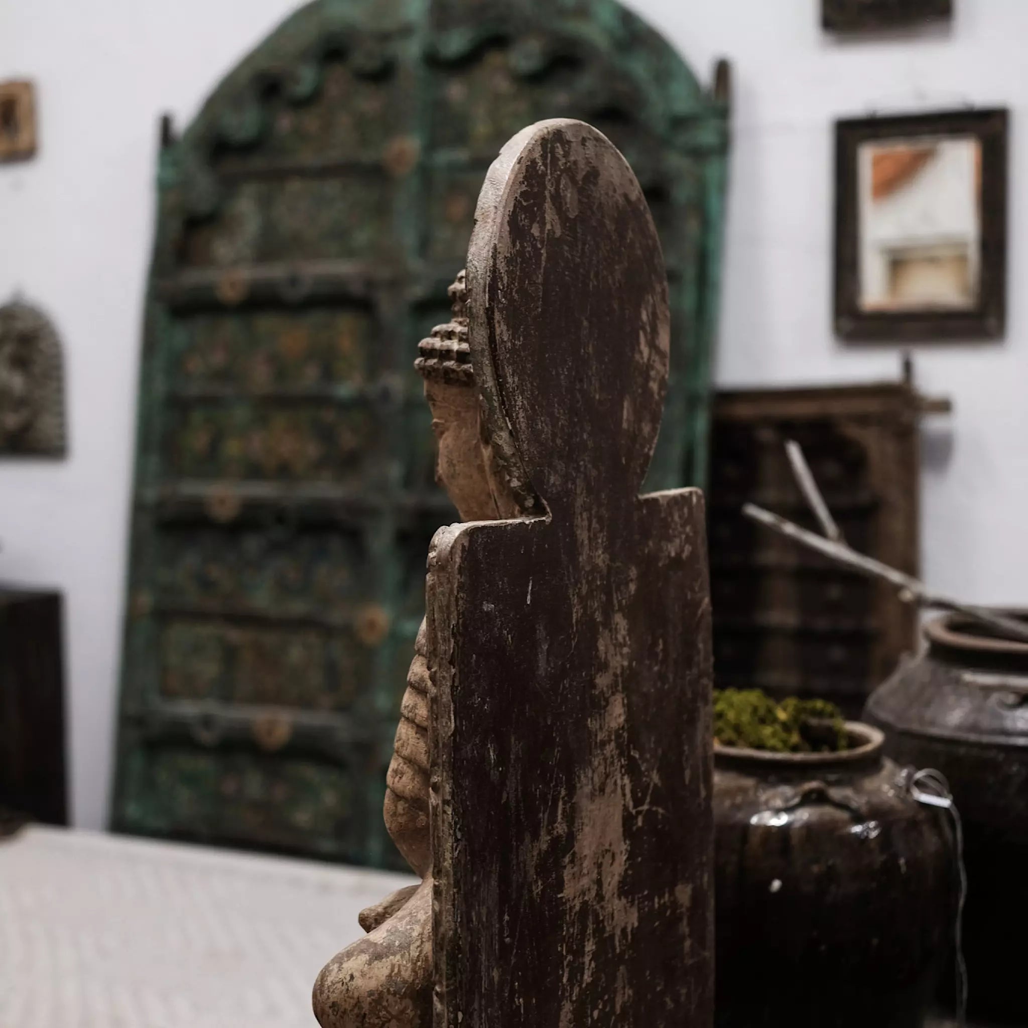 Bodhgaya - Statue de Bouddha