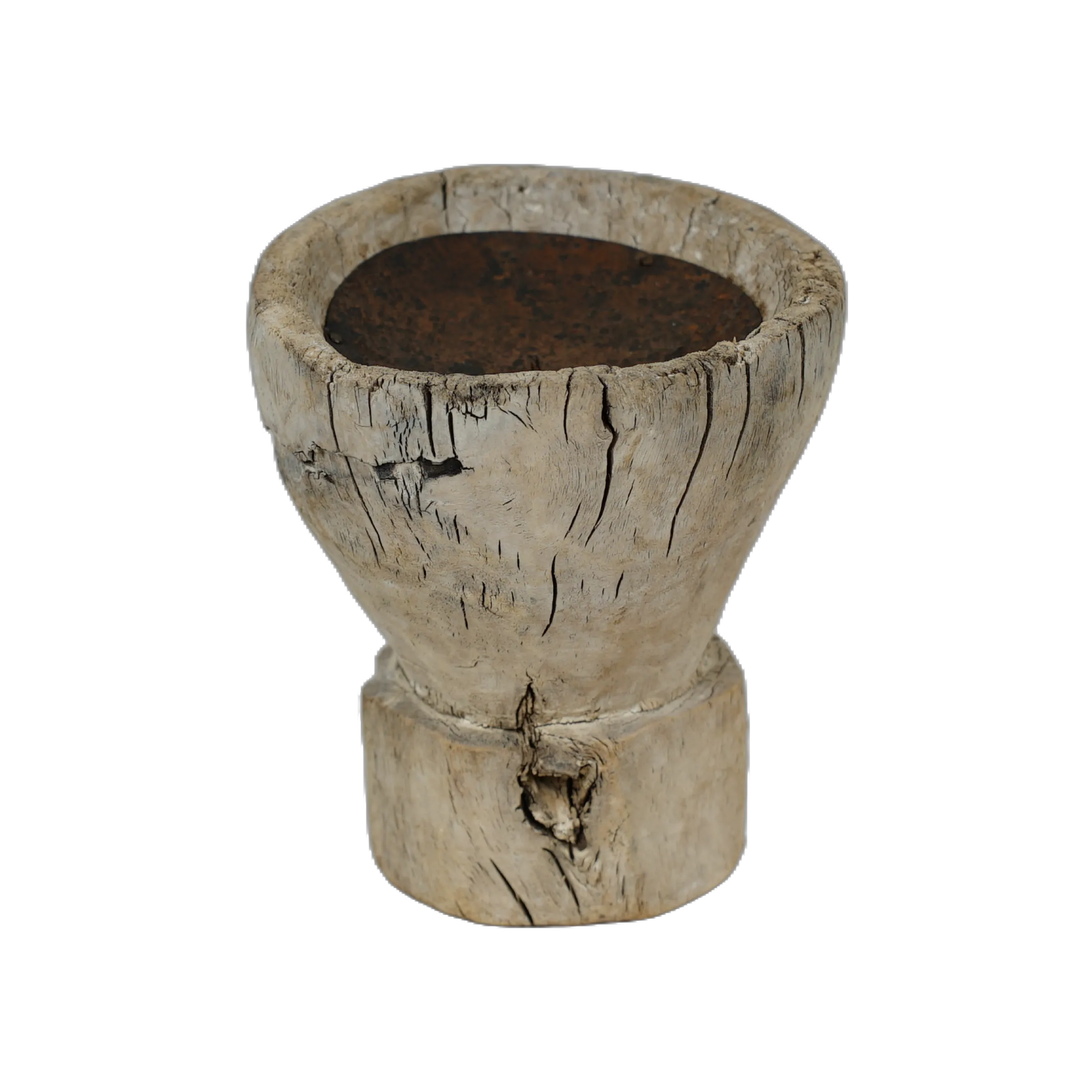 Bijani - Bougeoir en bois ancien n°102