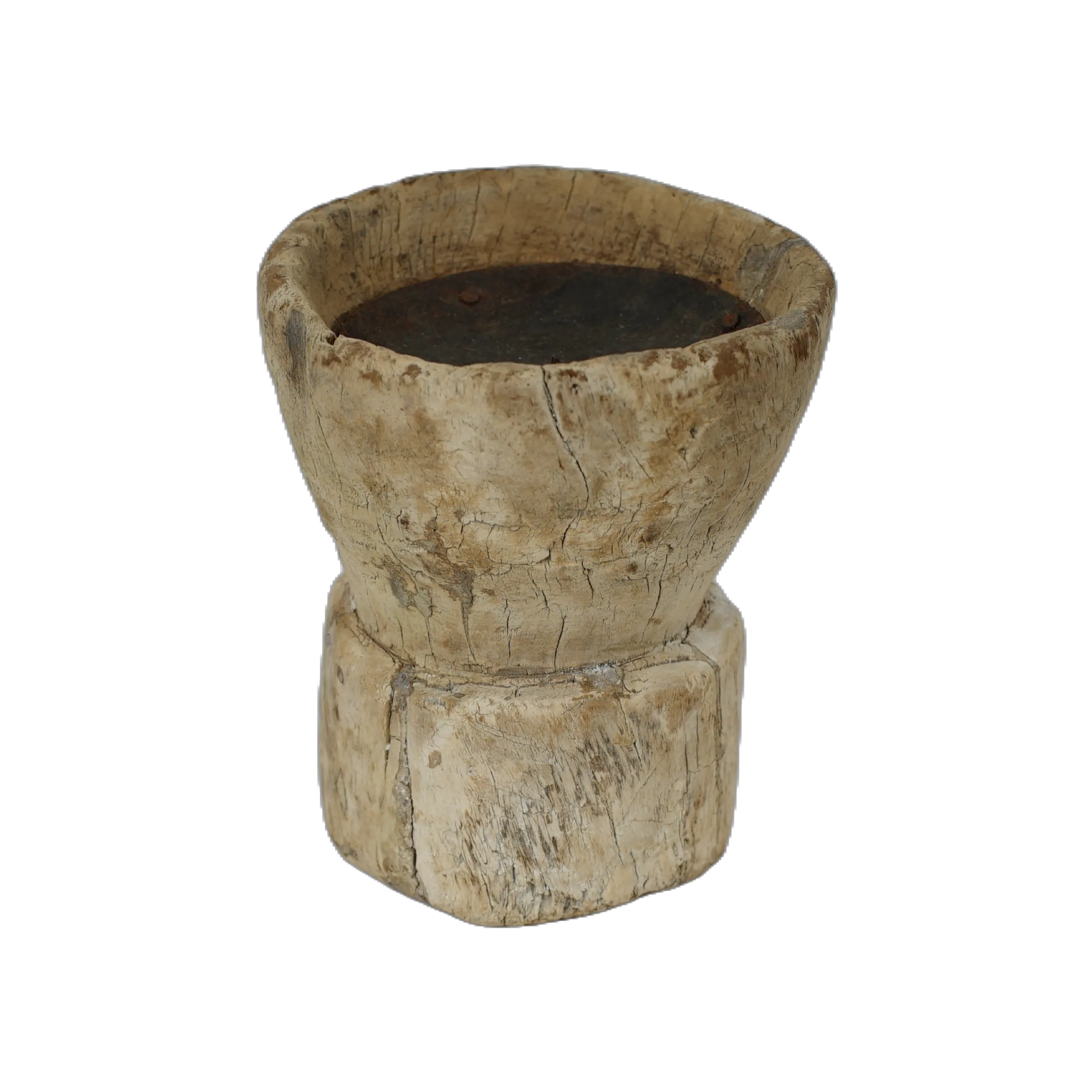 Bijani - Bougeoir en bois ancien n°92 - vue 4