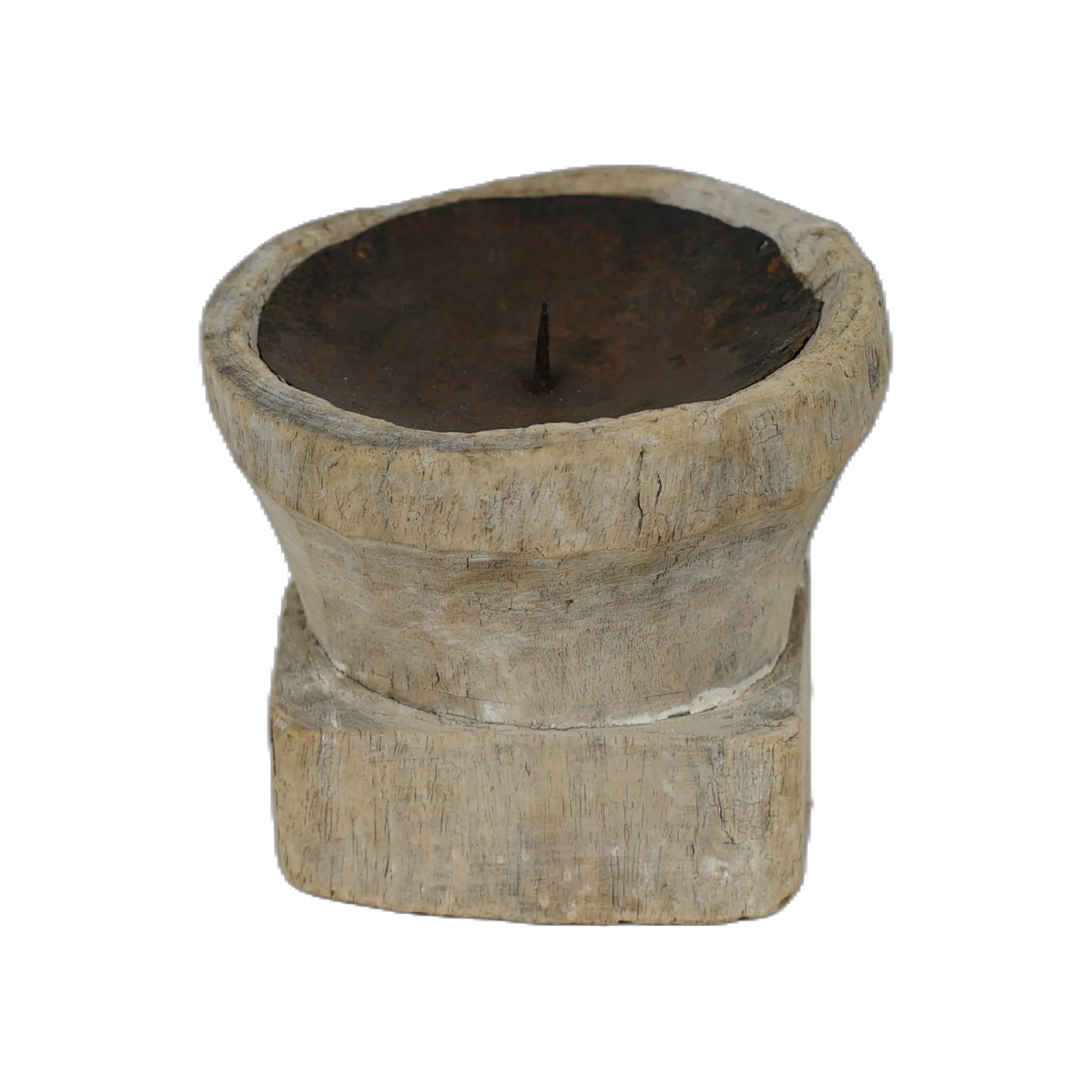 Bijani - Bougeoir en bois ancien n°93