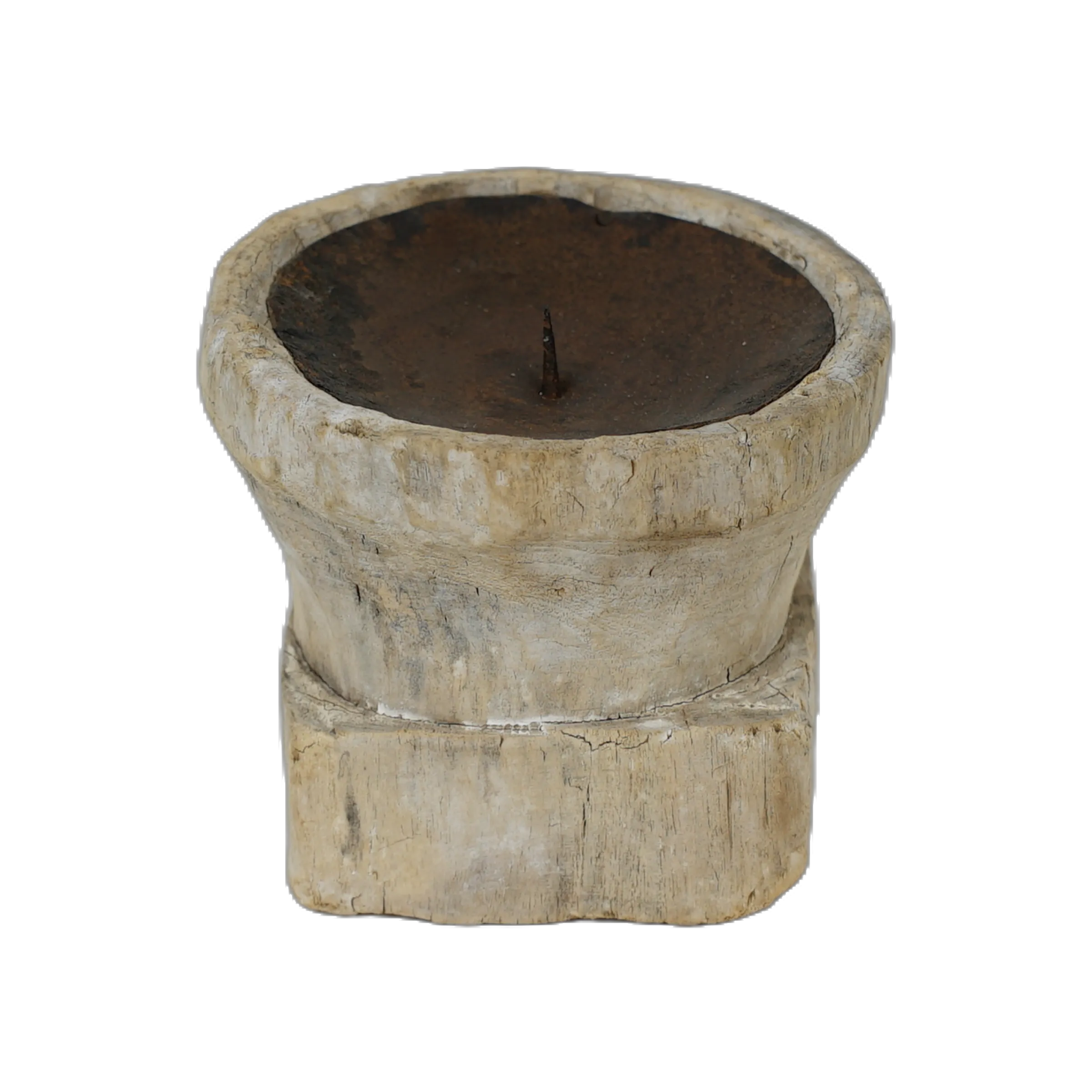 Bijani - Bougeoir en bois ancien n°93 - vue 3