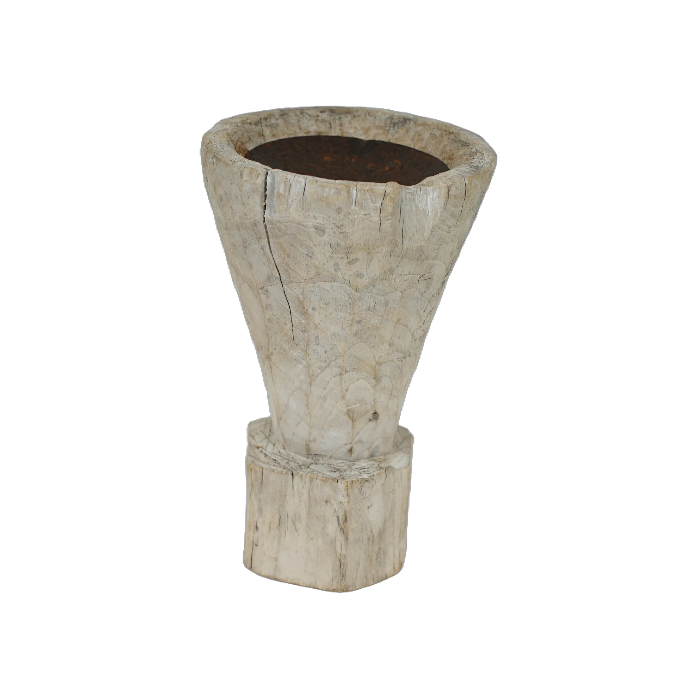 Bijani - Bougeoir en bois ancien n°97 - vue 2
