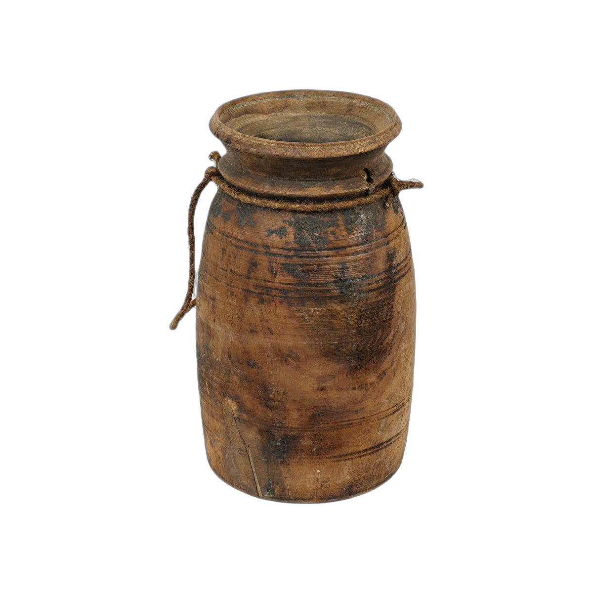 Tosh - Pot ancien en bois n°63 - vue 3