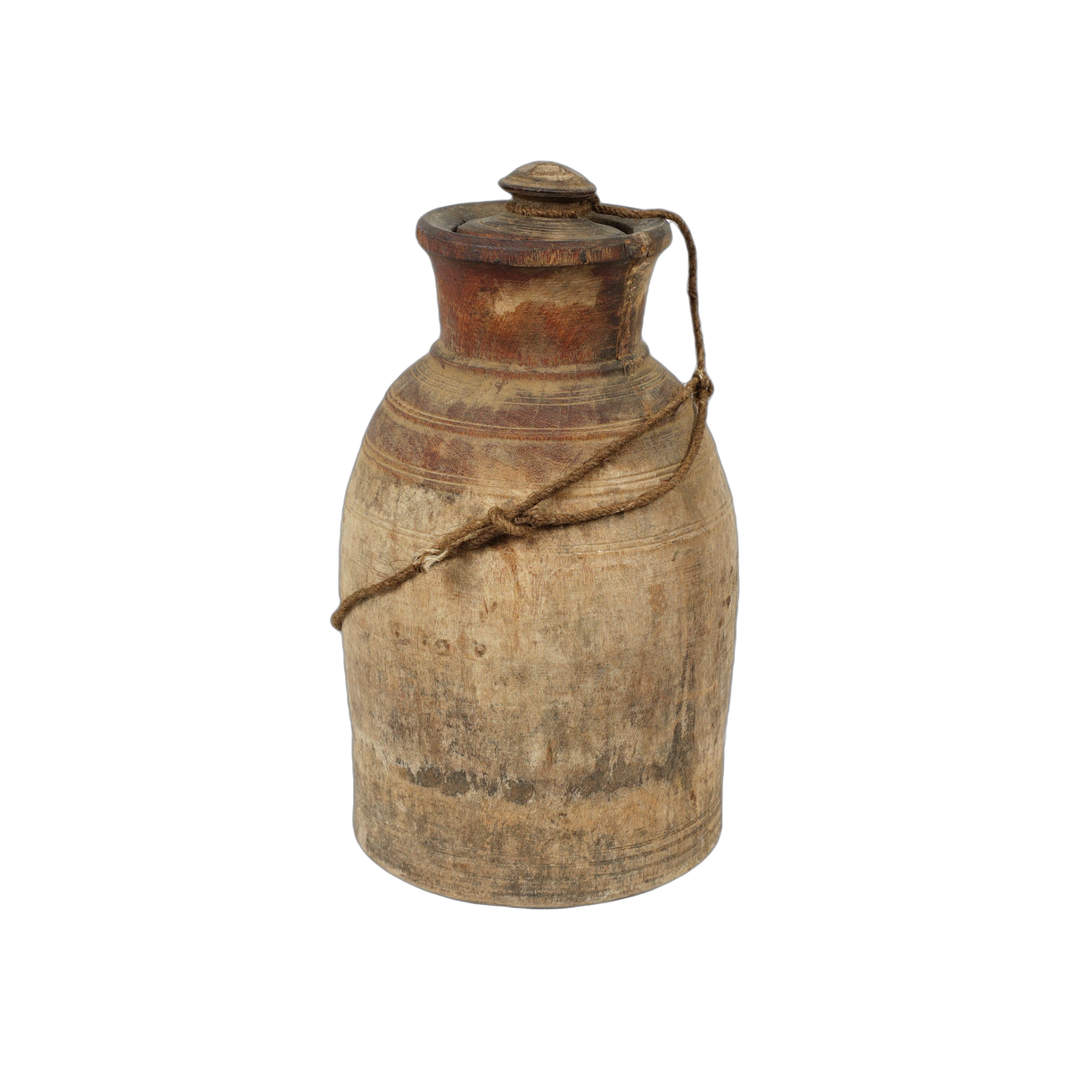 Tosh - Pot ancien en bois n°64 - vue 3