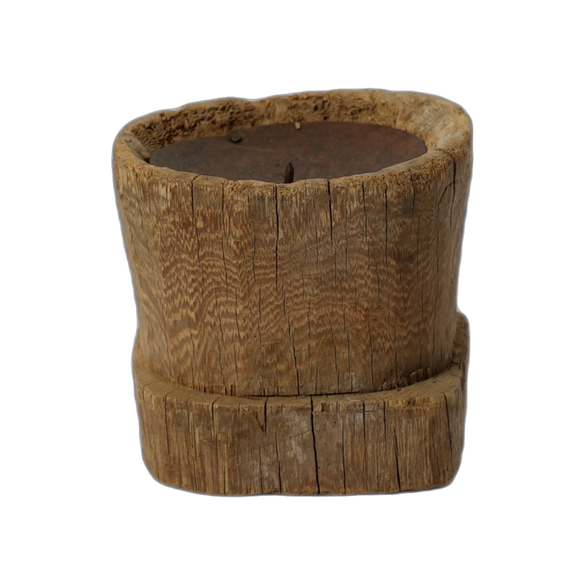 Bijani - Bougeoir en bois ancien n°113