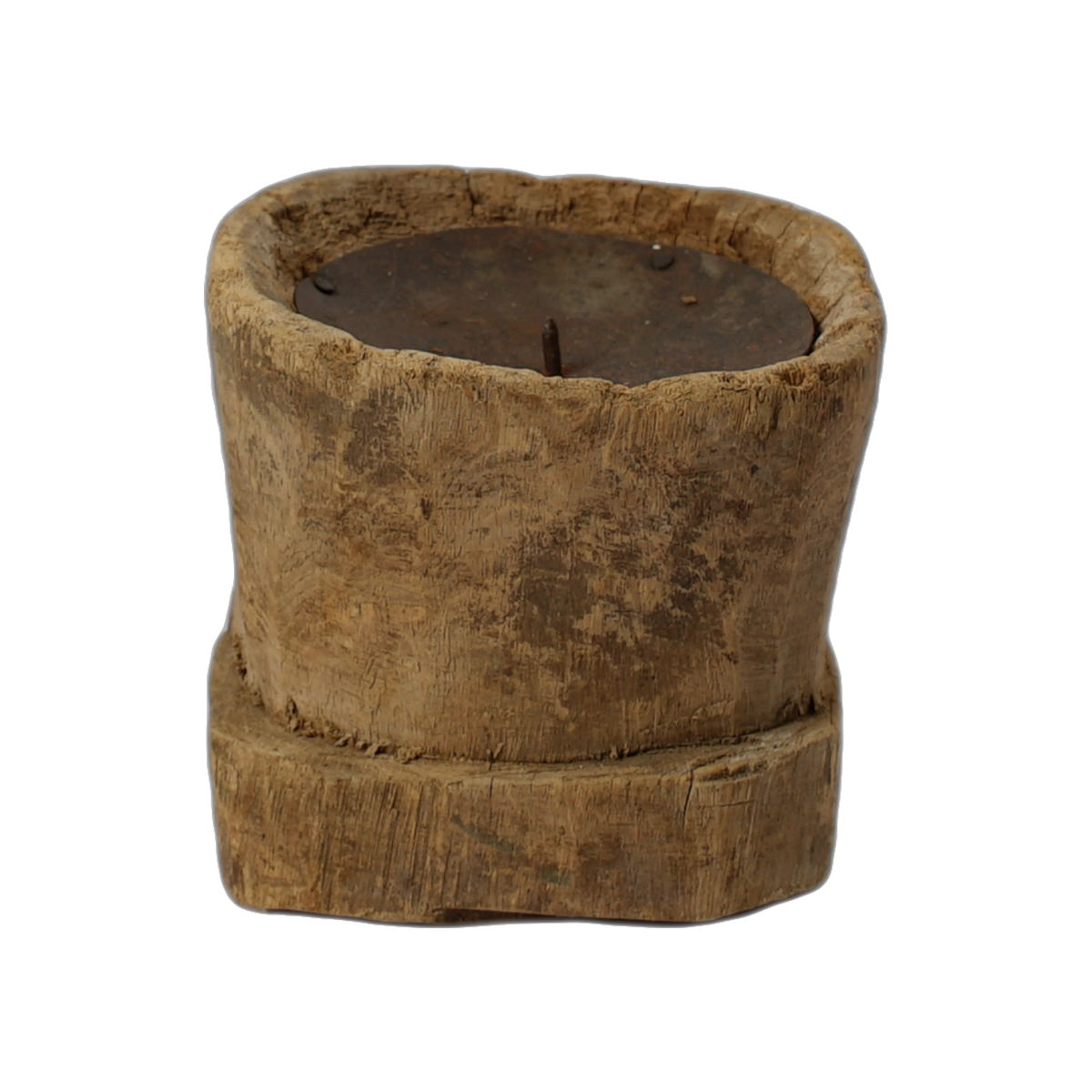 Bijani - Bougeoir en bois ancien n°113 - vue 3