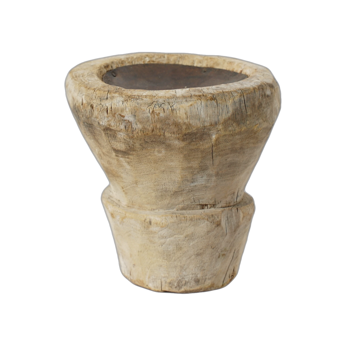 Bijani - Bougeoir en bois ancien n°115
