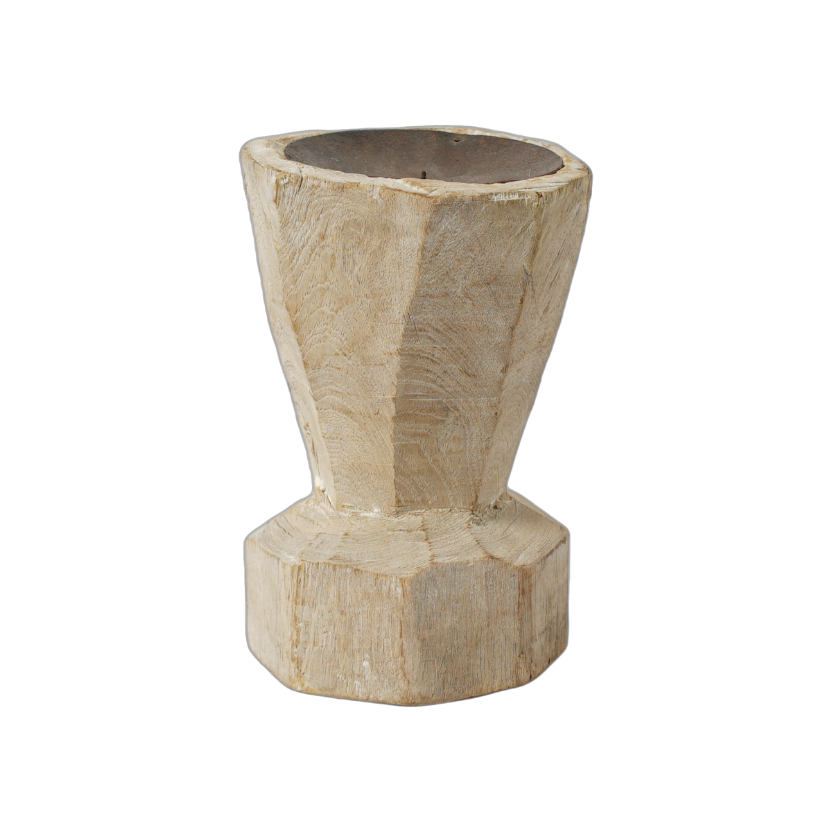 Bijani - Bougeoir en bois ancien n°119