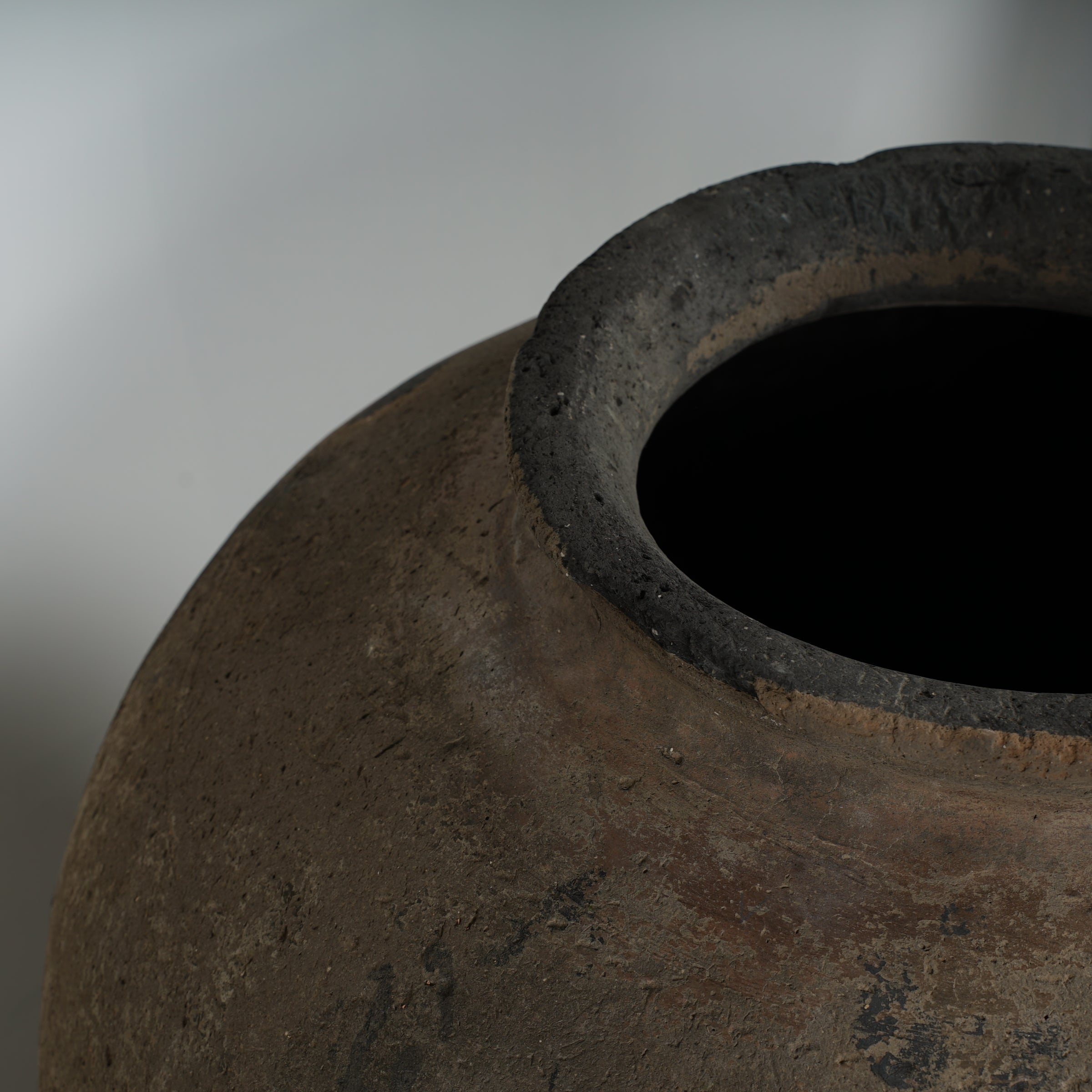 Anaaj - Grande jarre indienne en terracotta n°2