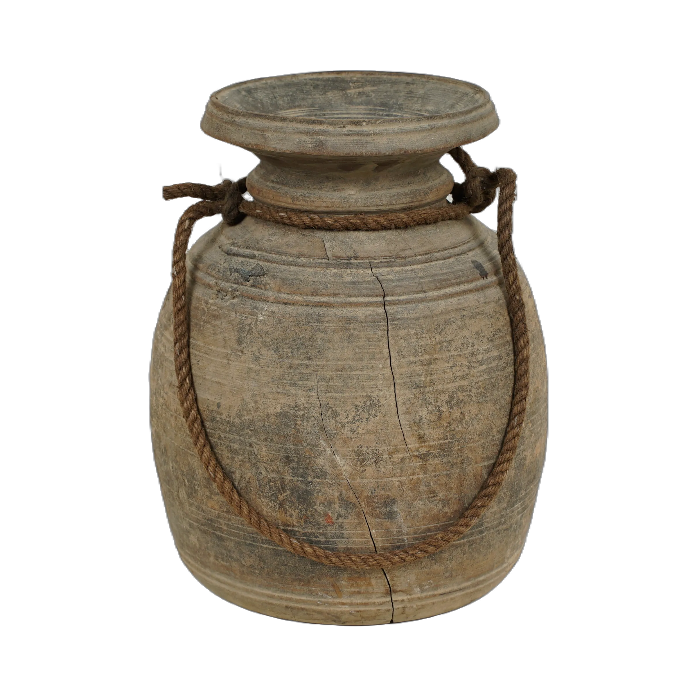 Tosh - Pot ancien en bois n°6