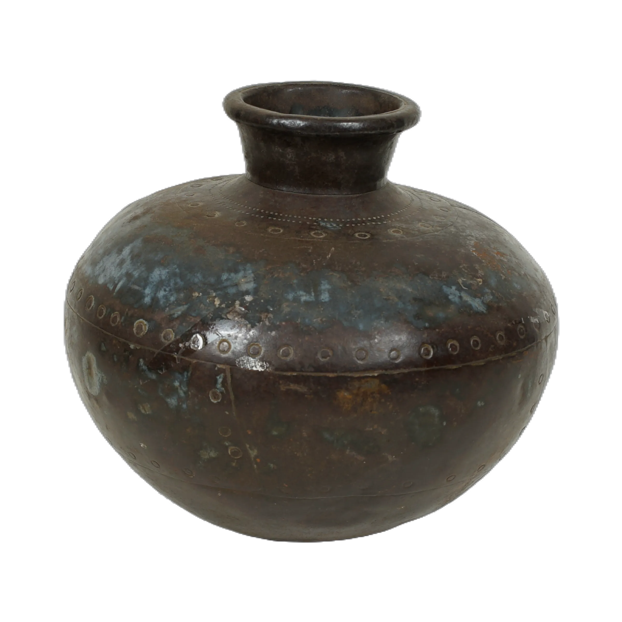 Baramati - Pot à eau en fer n°14 - vue 4