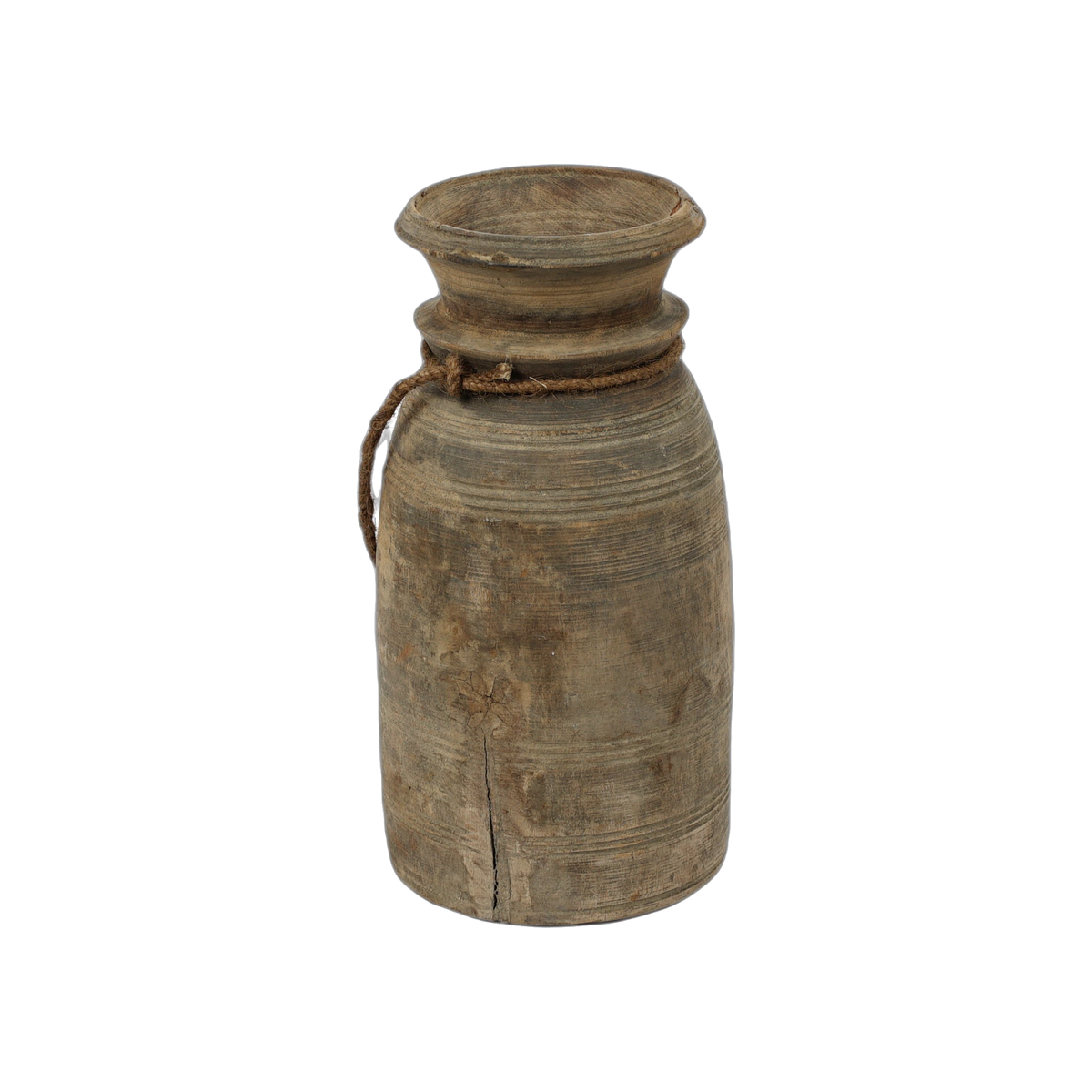 Tosh - Pot ancien en bois n°66 - vue 3