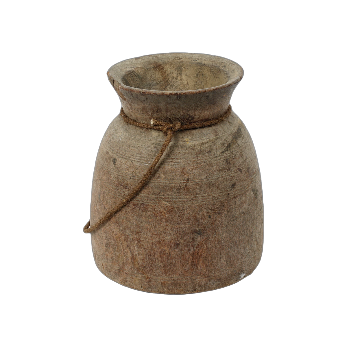 Tosh - Pot ancien en bois n°68 - vue 4