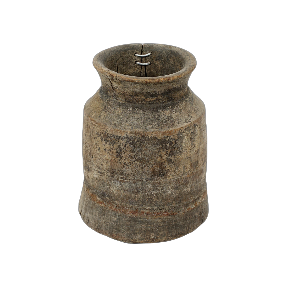 Tosh - Pot ancien en bois n°70 - vue 2