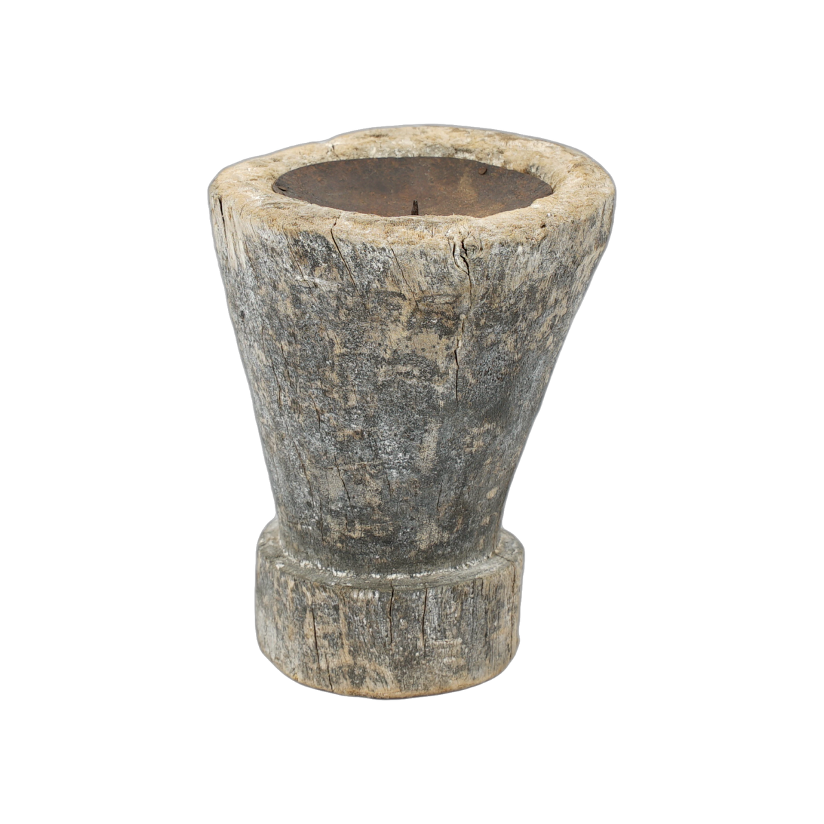 Bijani - Bougeoir en bois ancien n°123 - vue 2