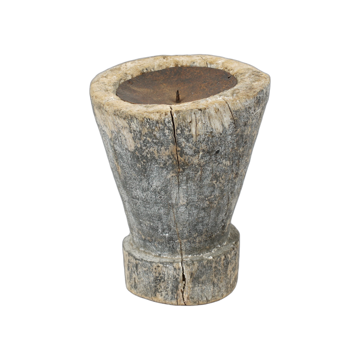 Bijani - Bougeoir en bois ancien n°123 - vue 3