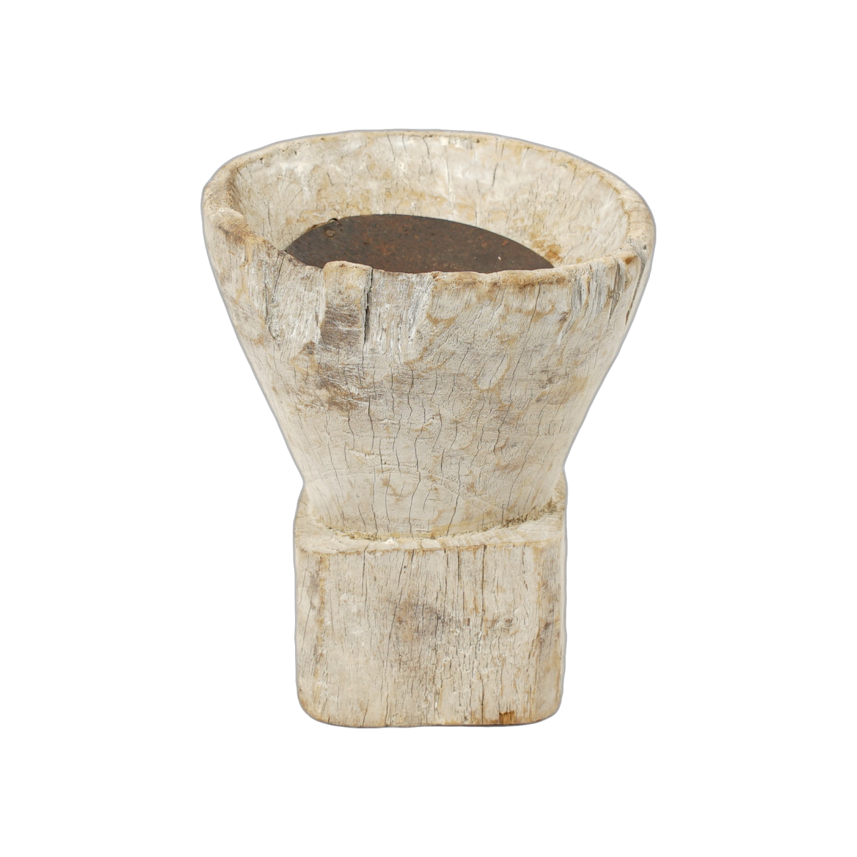 Bijani - Bougeoir en bois ancien n°129 - vue 3