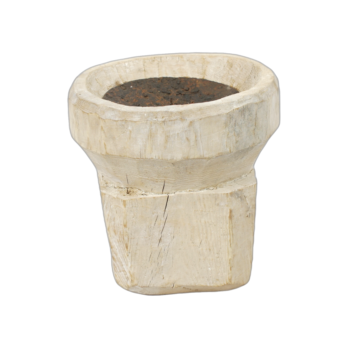 Bijani - Bougeoir en bois ancien n°130 - vue 3