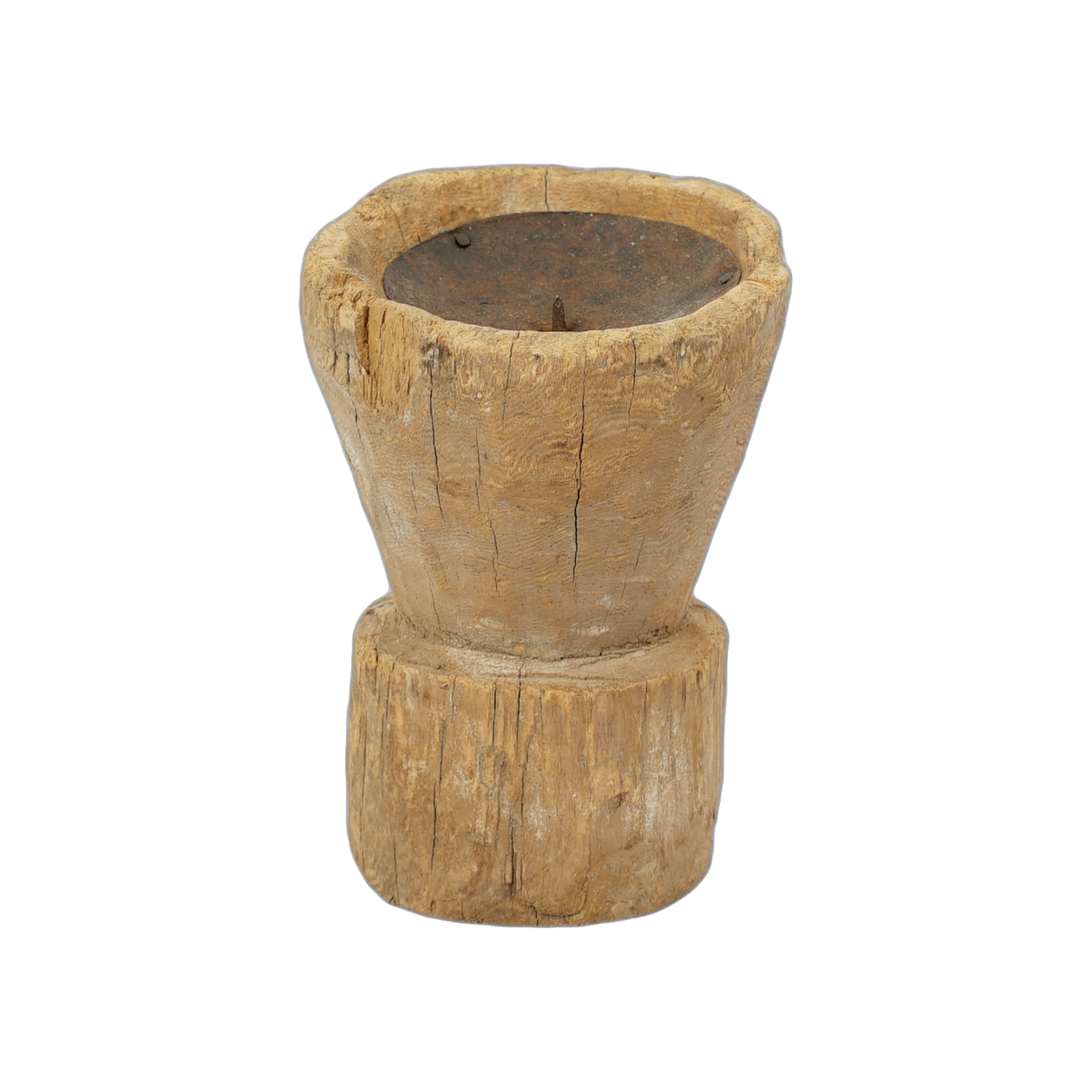 Bijani - Bougeoir en bois ancien n°133