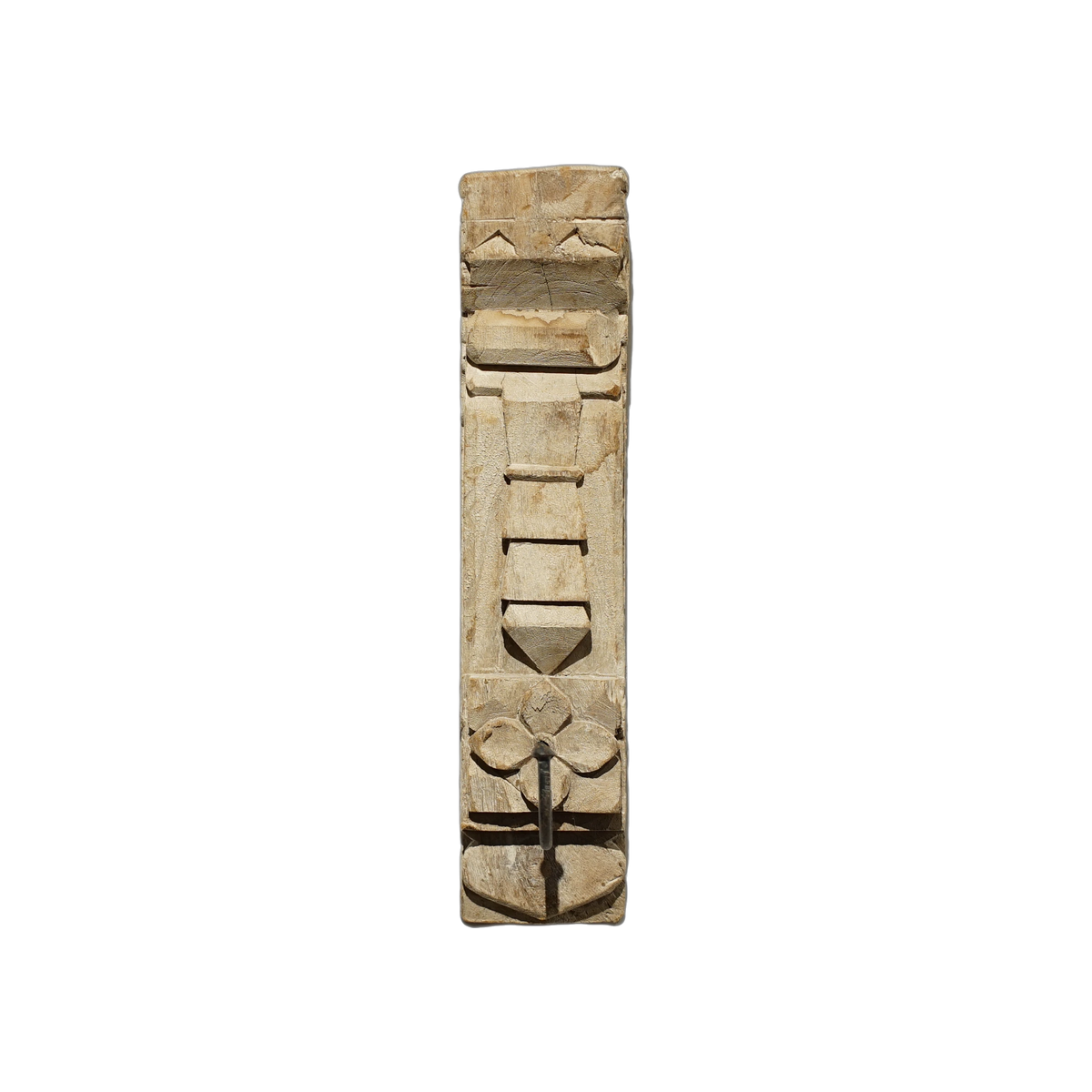 Gulab - Patère en bois sculpté n°41
