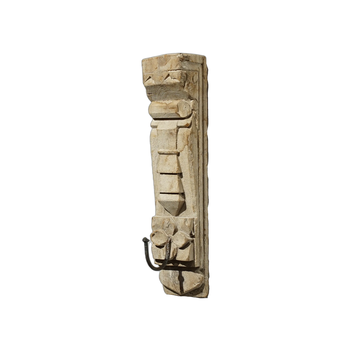 Gulab - Patère en bois sculpté n°41 - vue 3
