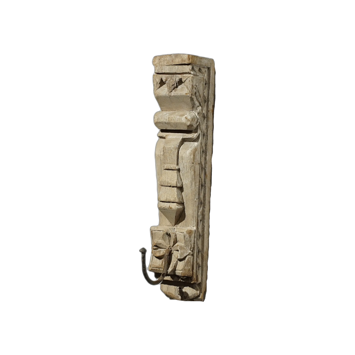 Gulab - Patère en bois sculpté n°47 - vue 3