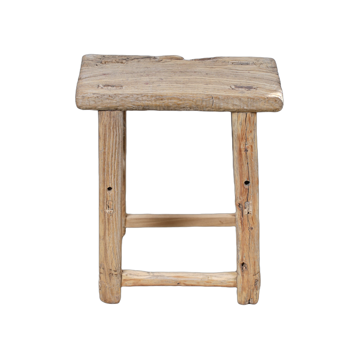 Zao - Tabouret chinois ancien en orme n°33