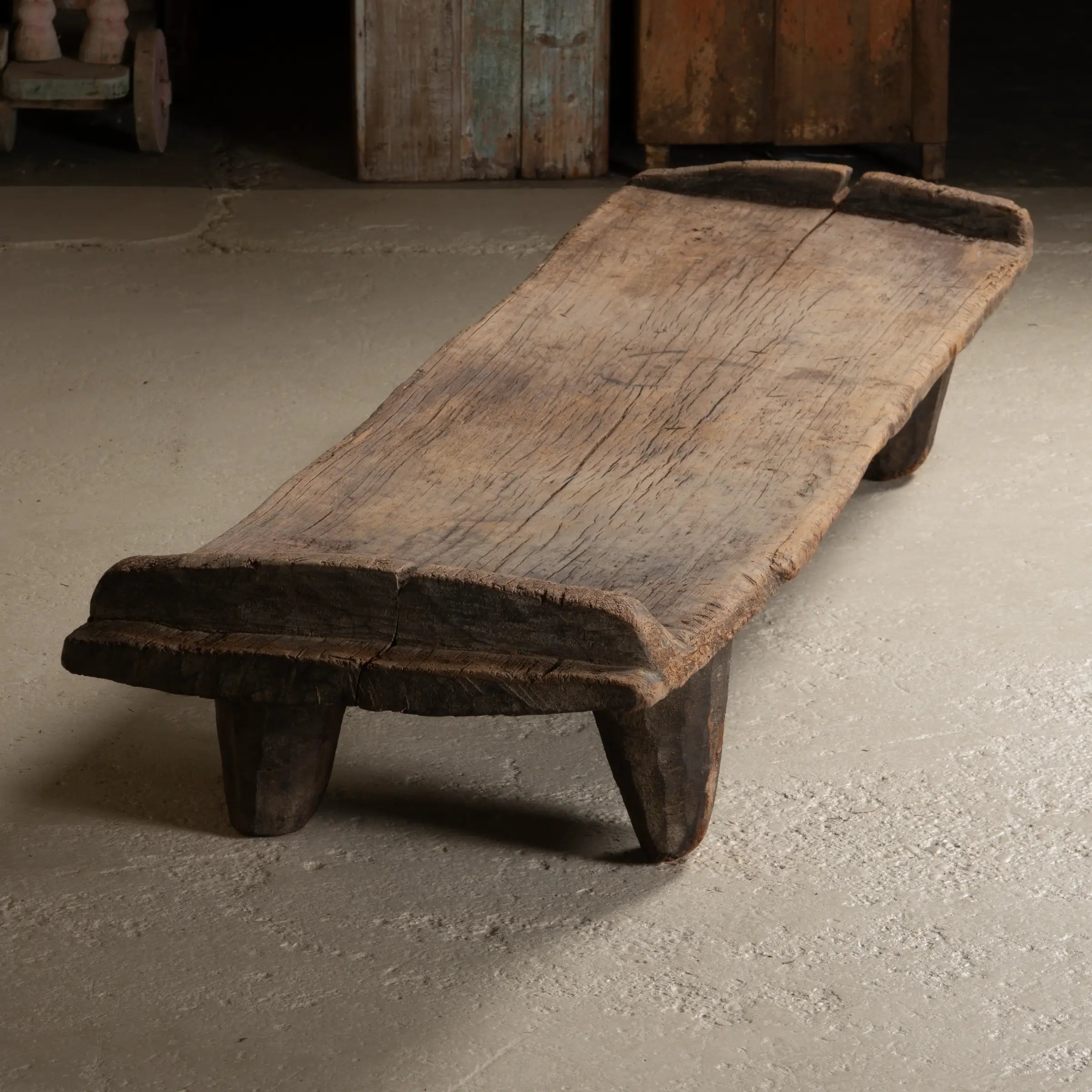Angami - Authentique table Naga ancienne n°1