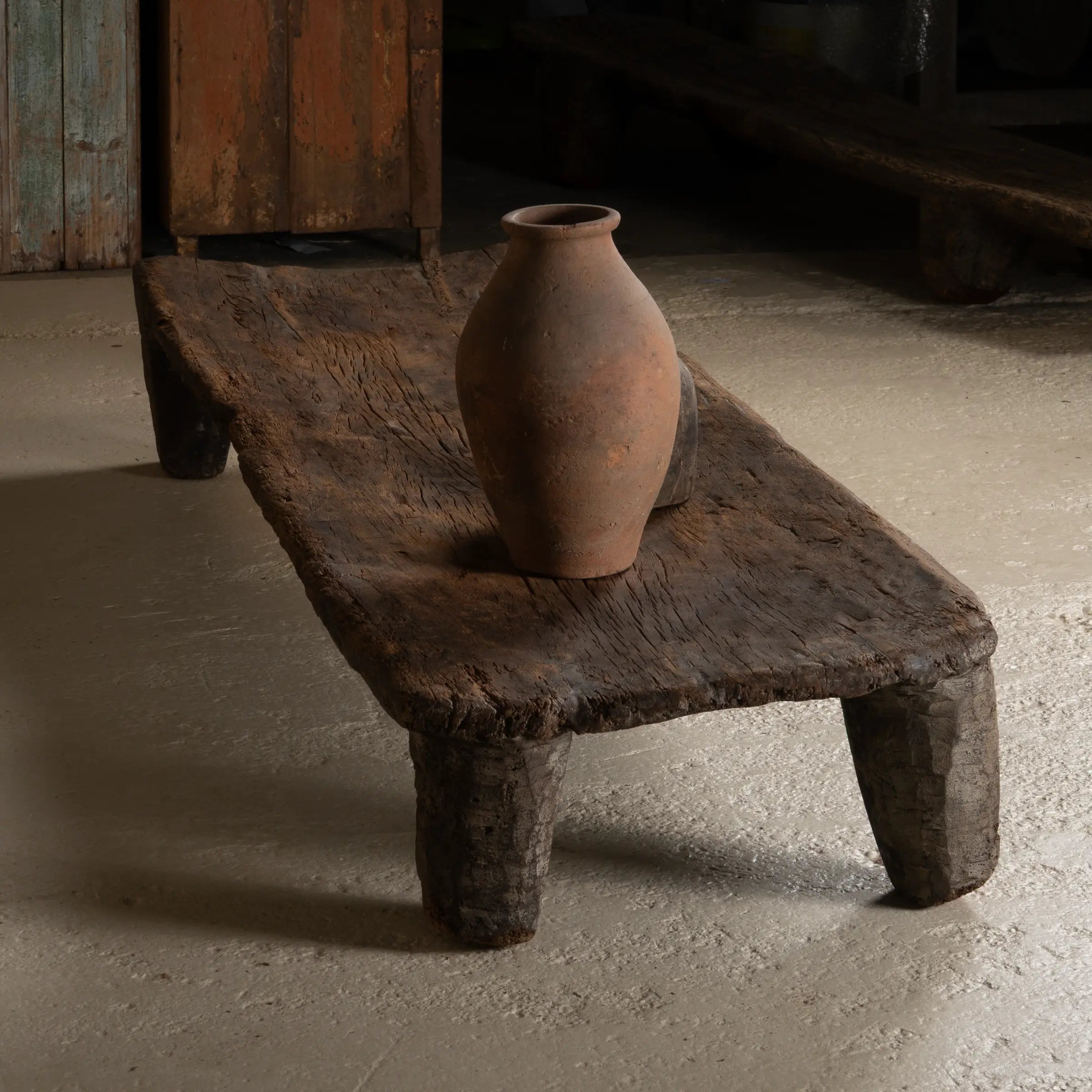 Angami - Authentique table Naga ancienne n°5
