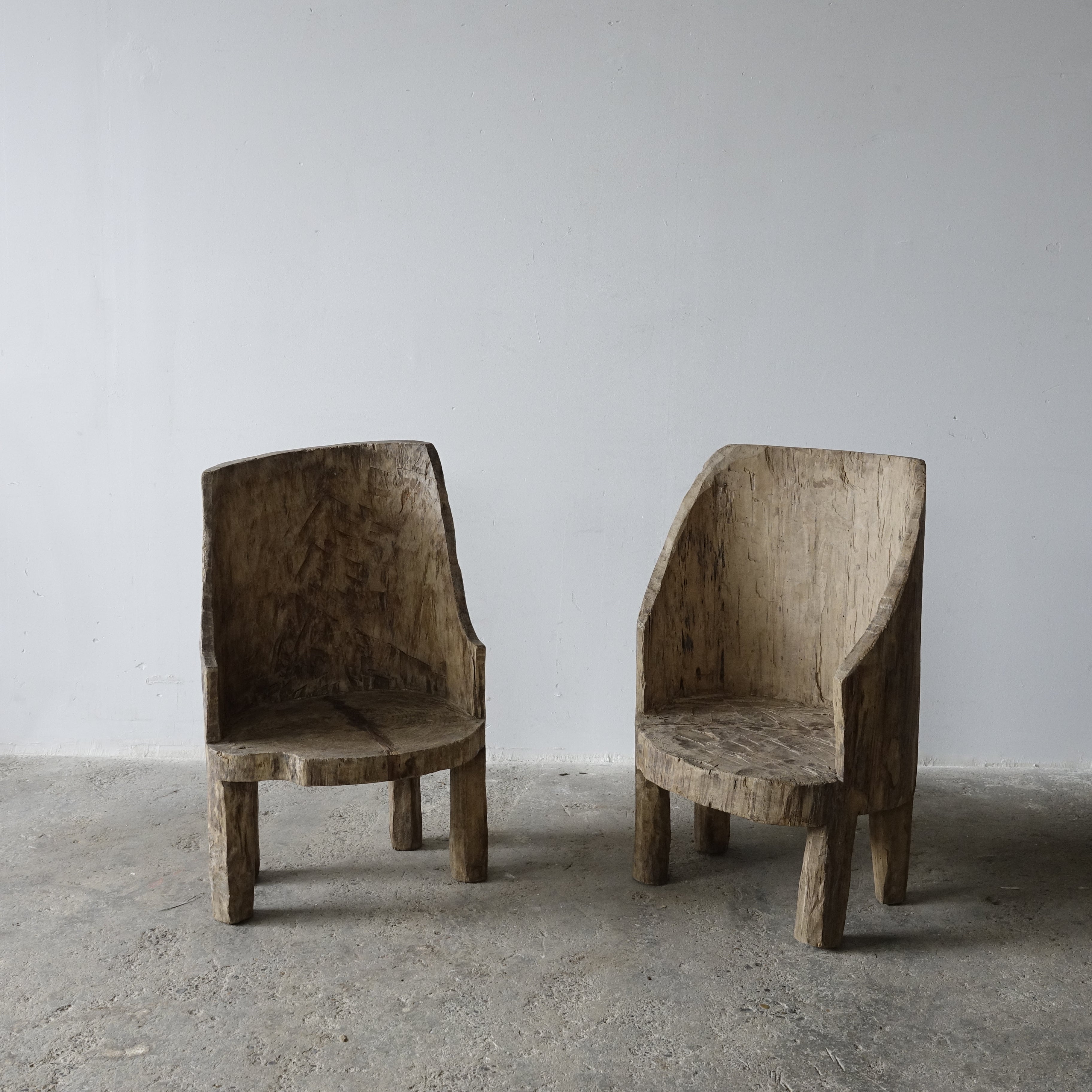Lokong - Chaise Naga en bois n°1