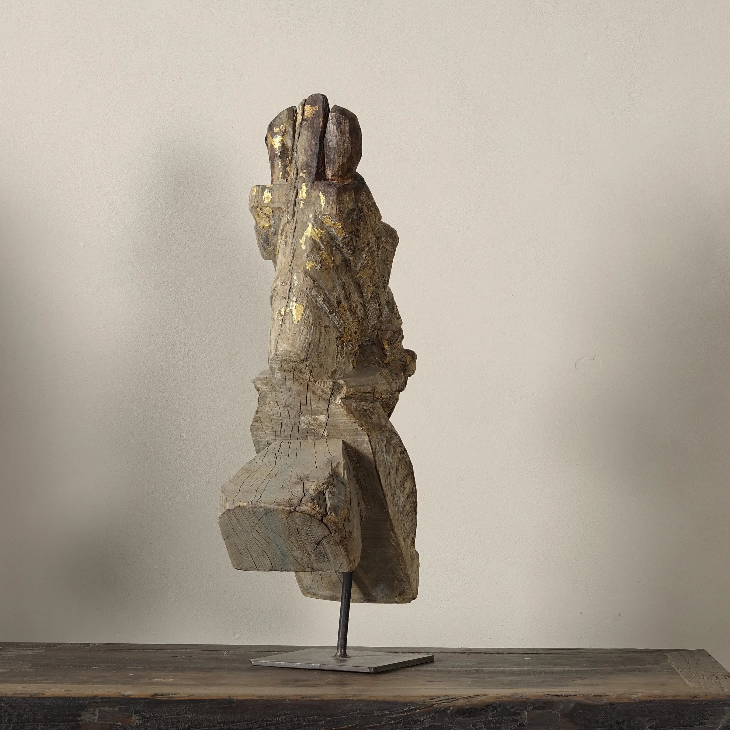 Ashva - Protomé de cheval en bois n°1