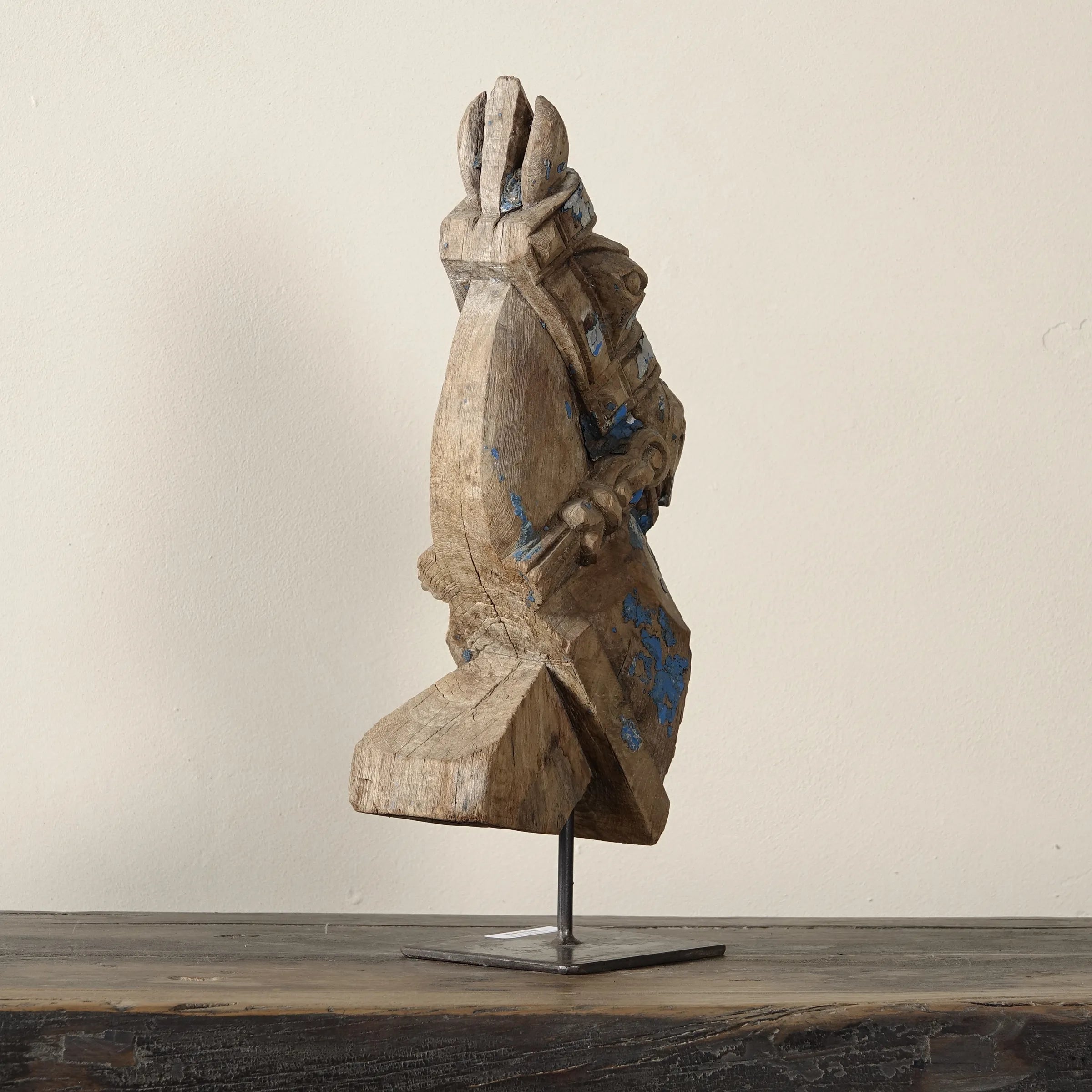 Ashva - Protomé de cheval en bois n°10