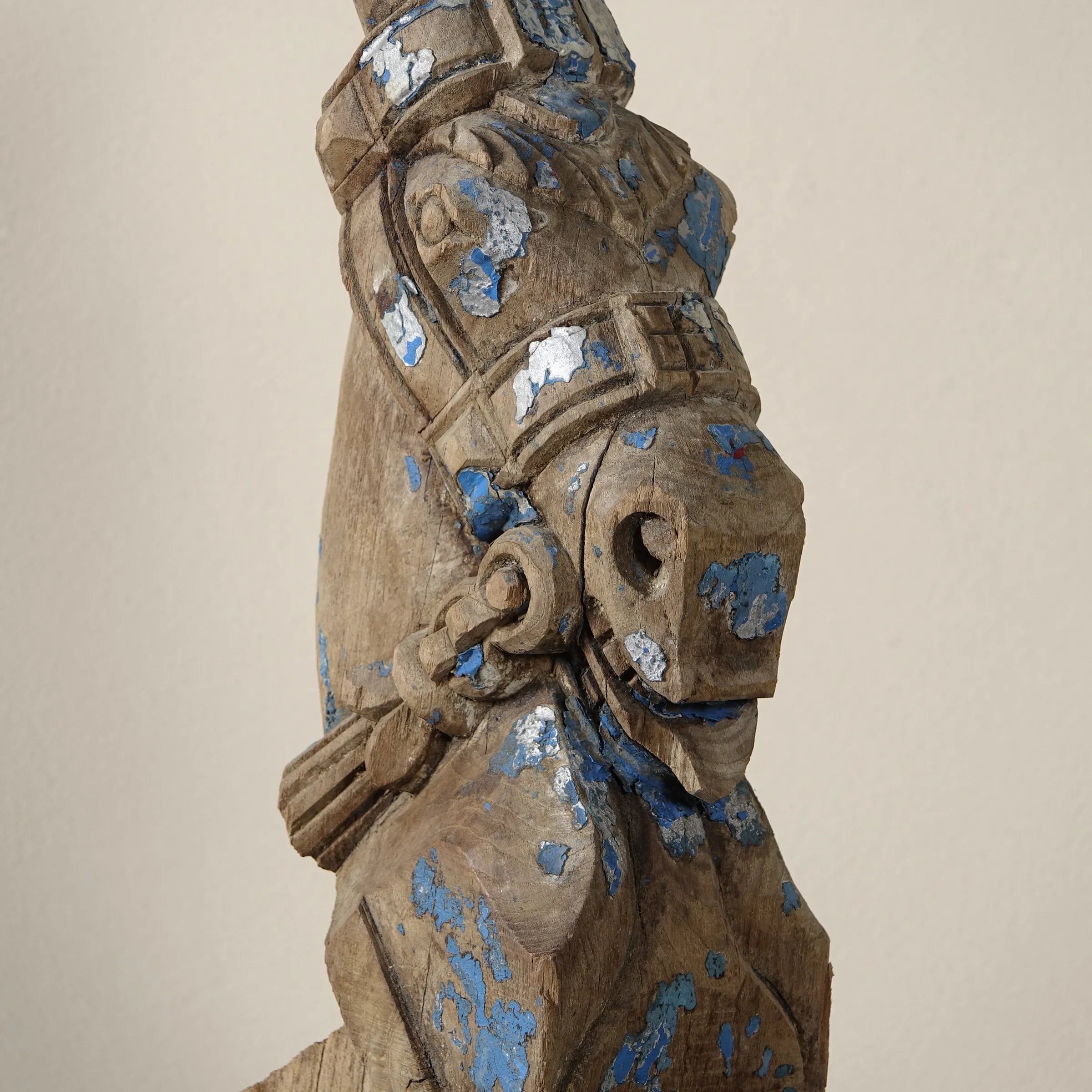 Ashva - Protomé de cheval en bois n°10