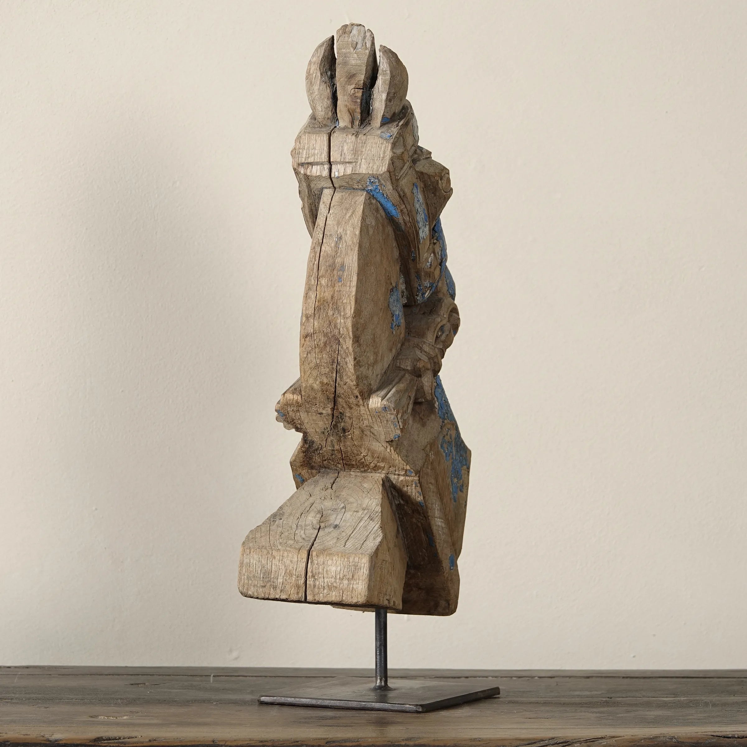 Ashva - Protomé de cheval en bois n°11
