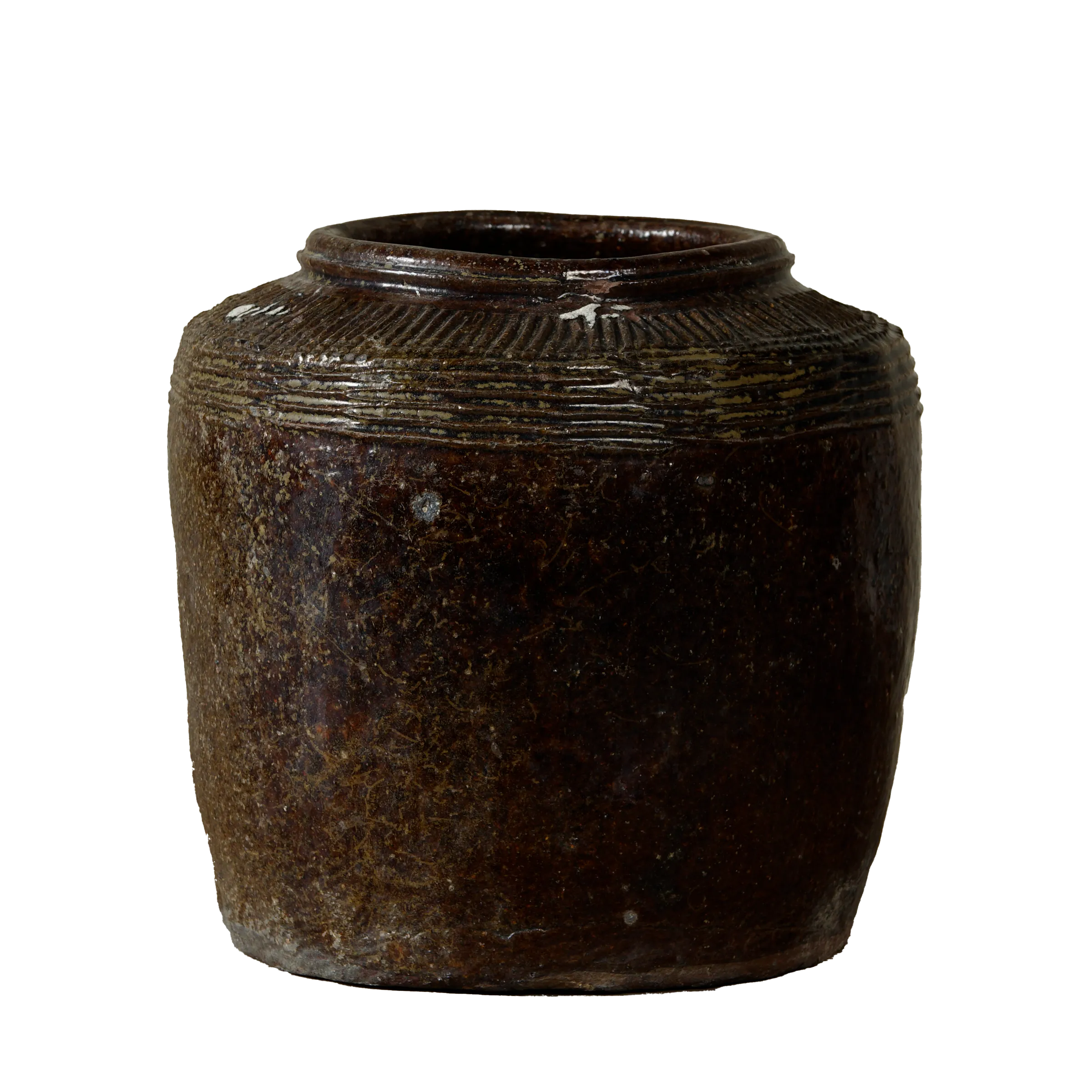 Yishui - Ancien pot chinois émaillé n°2