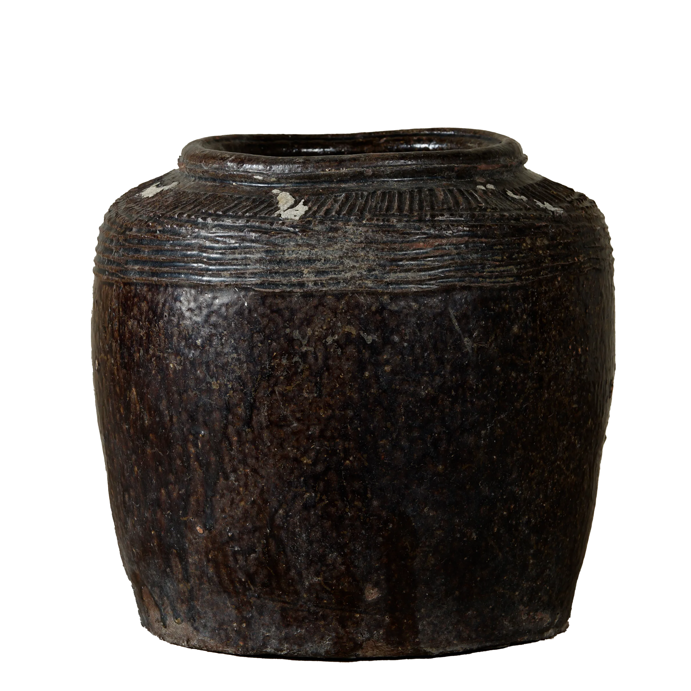 Yishui - Ancien pot chinois émaillé n°3