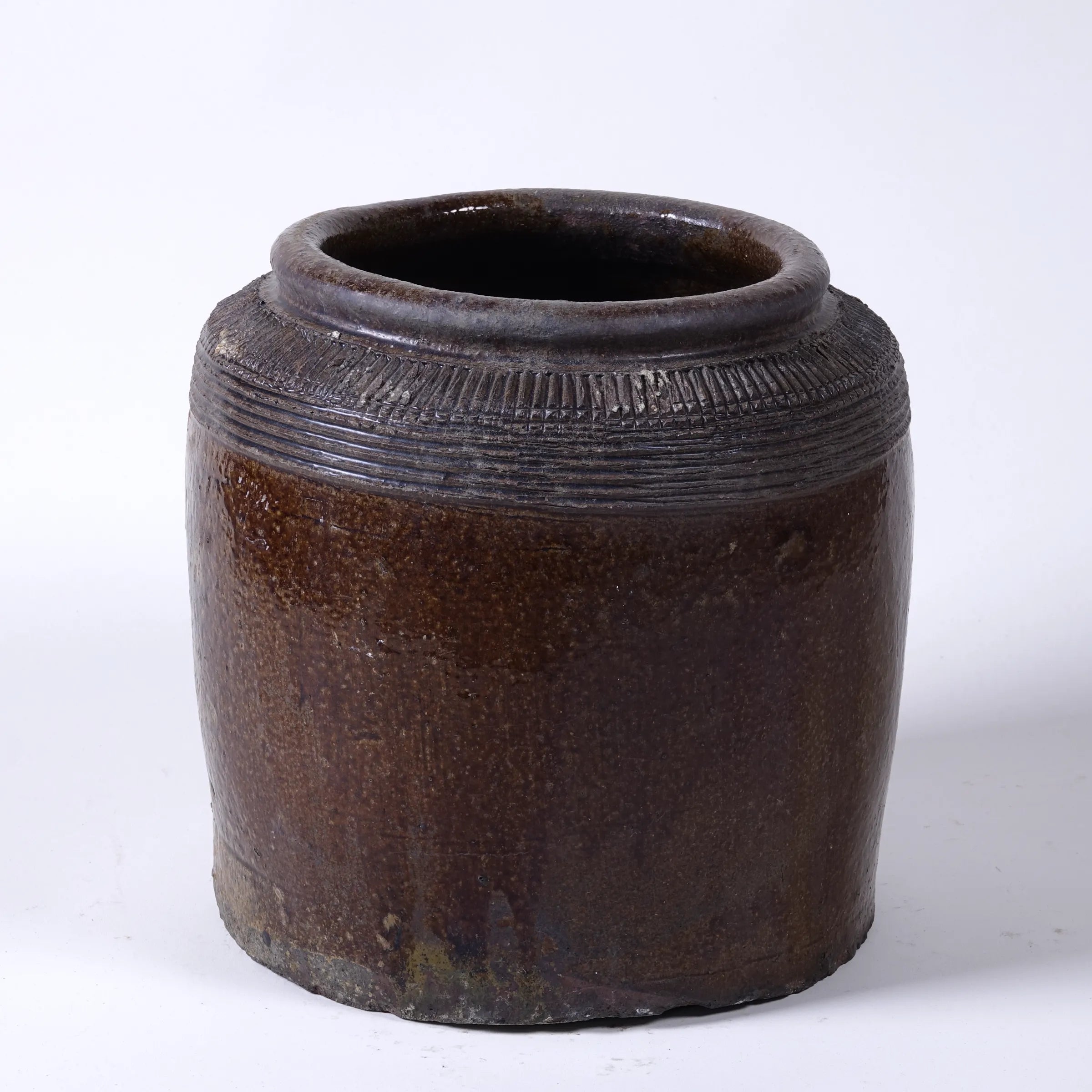 Yishui - Ancien pot chinois émaillé n°8