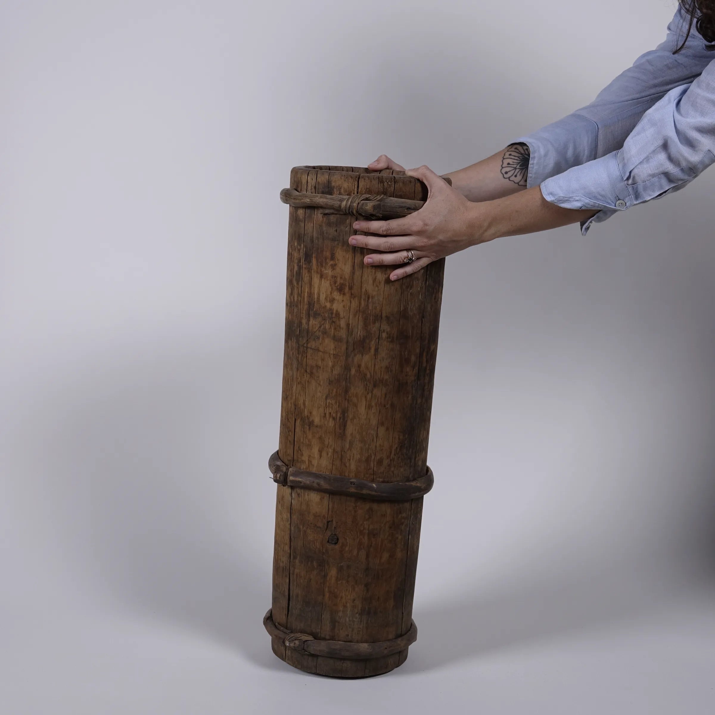 Shilou – Ancienne baratte à beurre du Tibet n°2