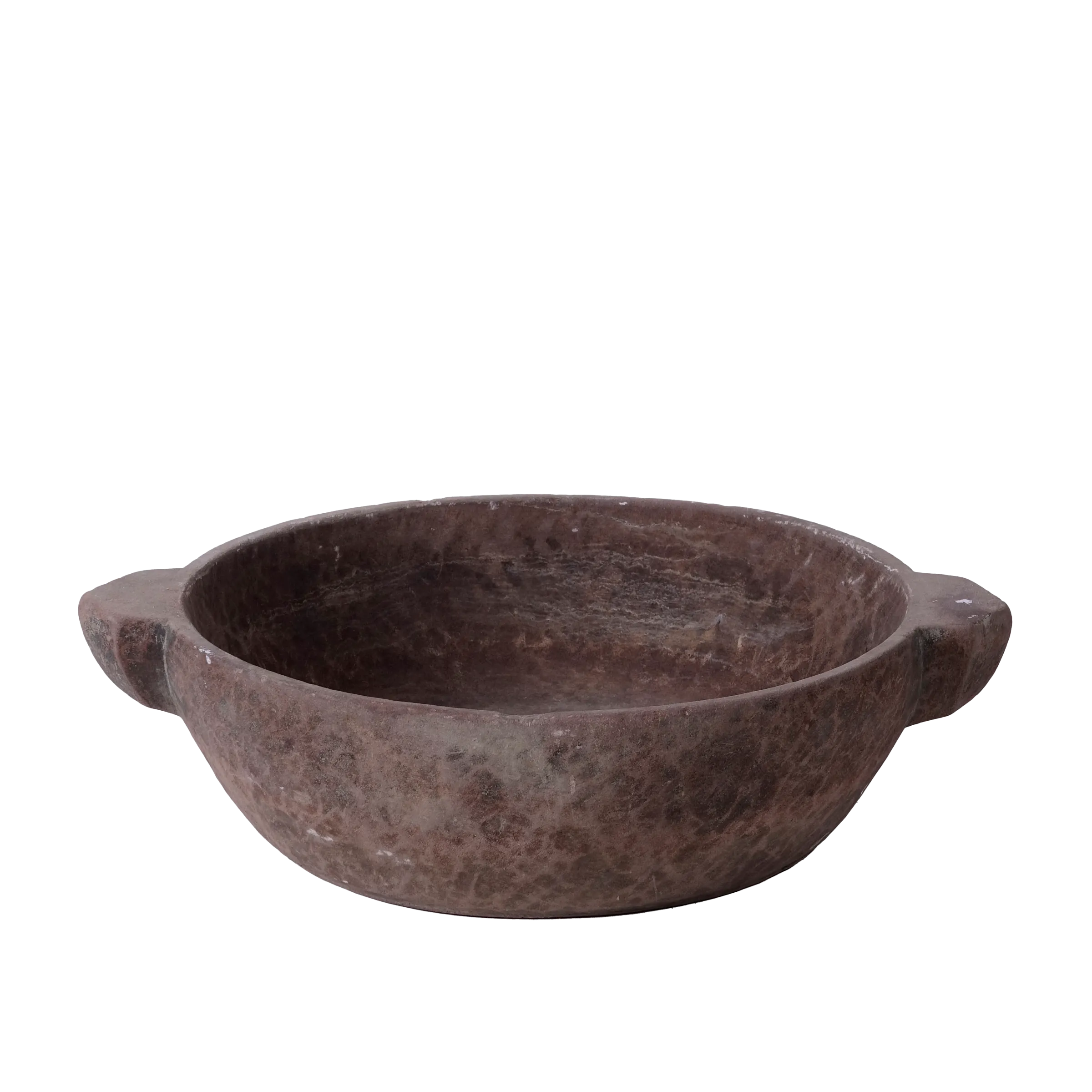 Narwa – Ancienne vasque indienne en grès rouge n°2